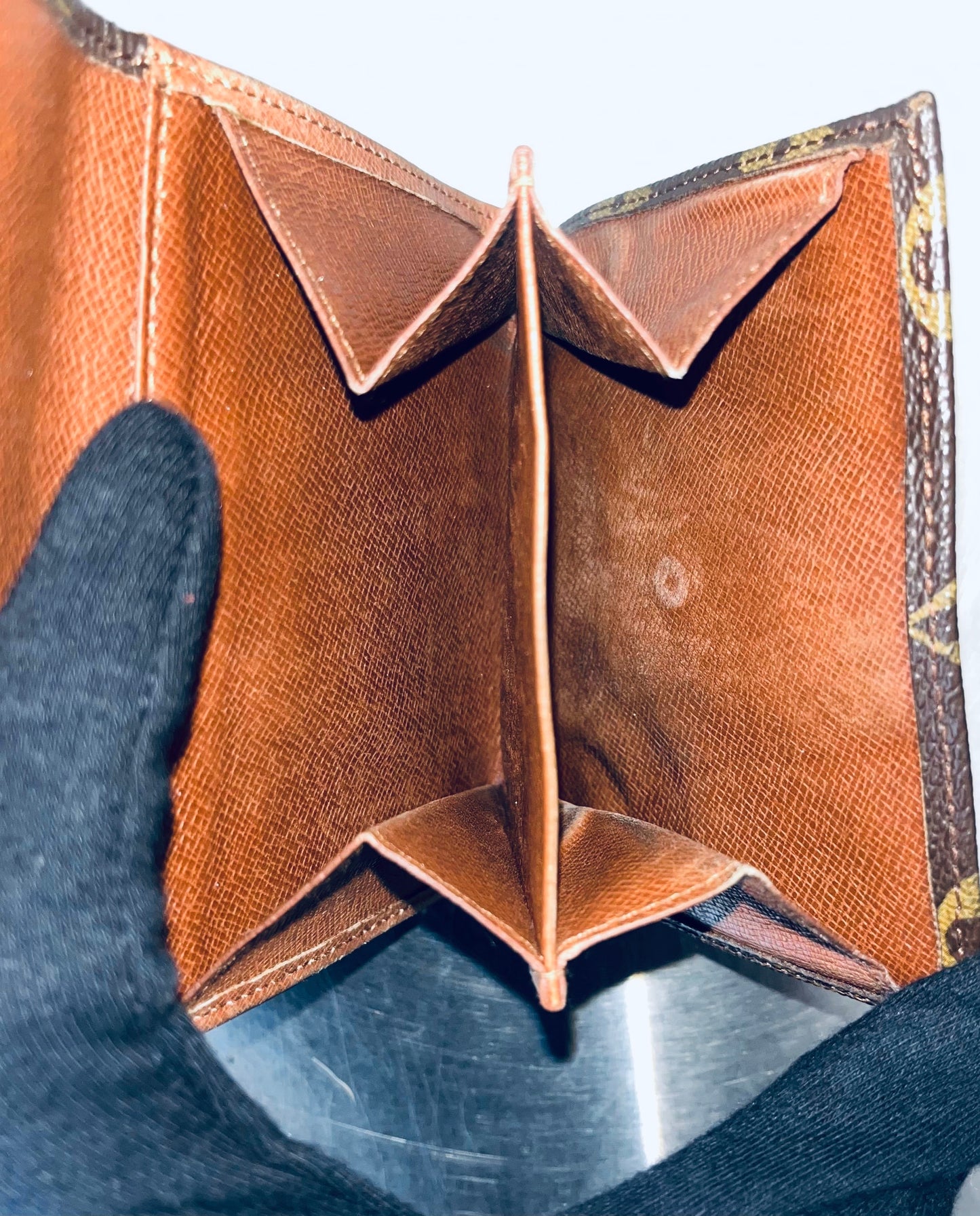 Louis Vuitton Double Bifold Monogramm Geldbörse