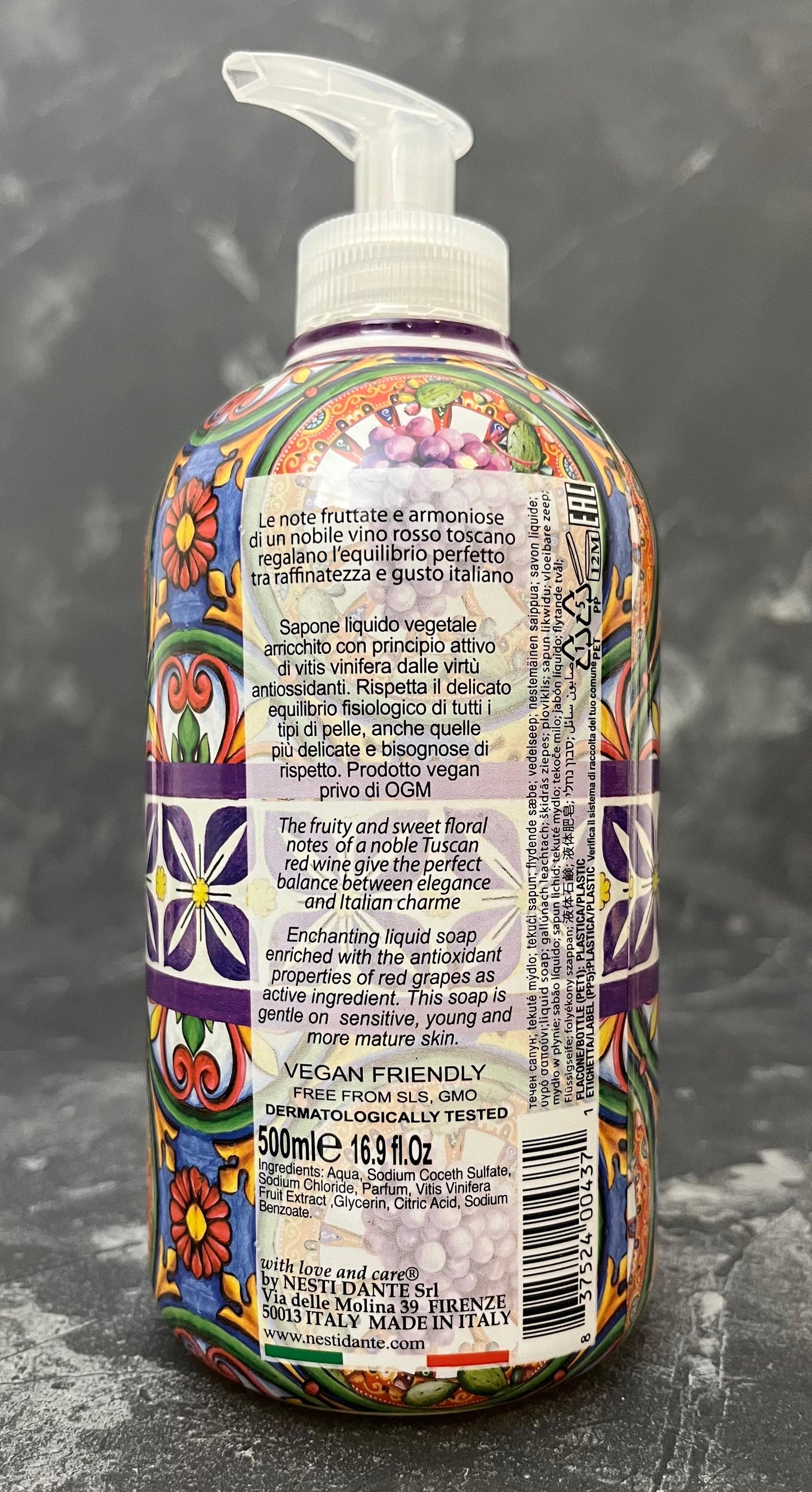 Nesti Dante - Villa Sole Rosso Divino Del Chianti Flüssigseife 500ml