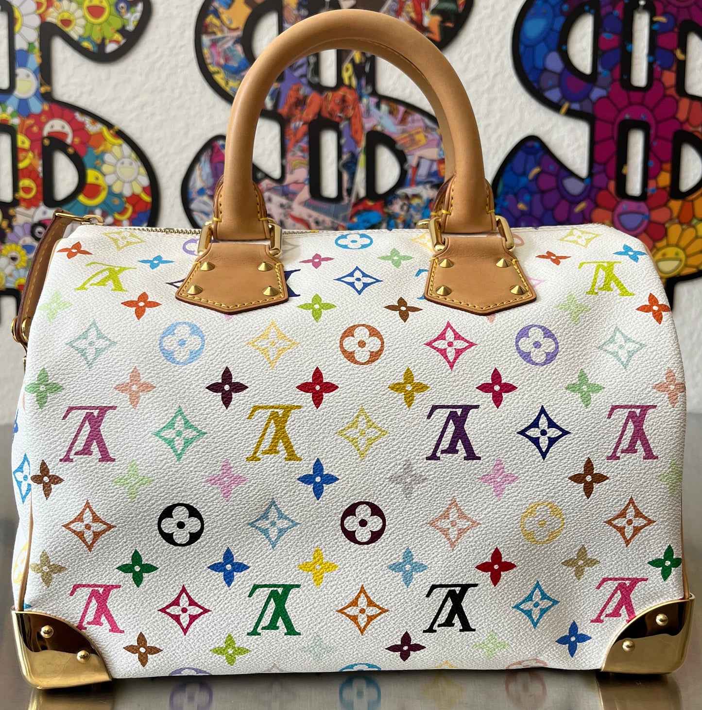 Louis Vuitton Speedy 30 Multicolor x Takashi Murakami