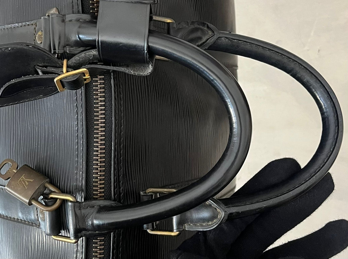 Louis Vuitton Keepall 45 Epi Leder