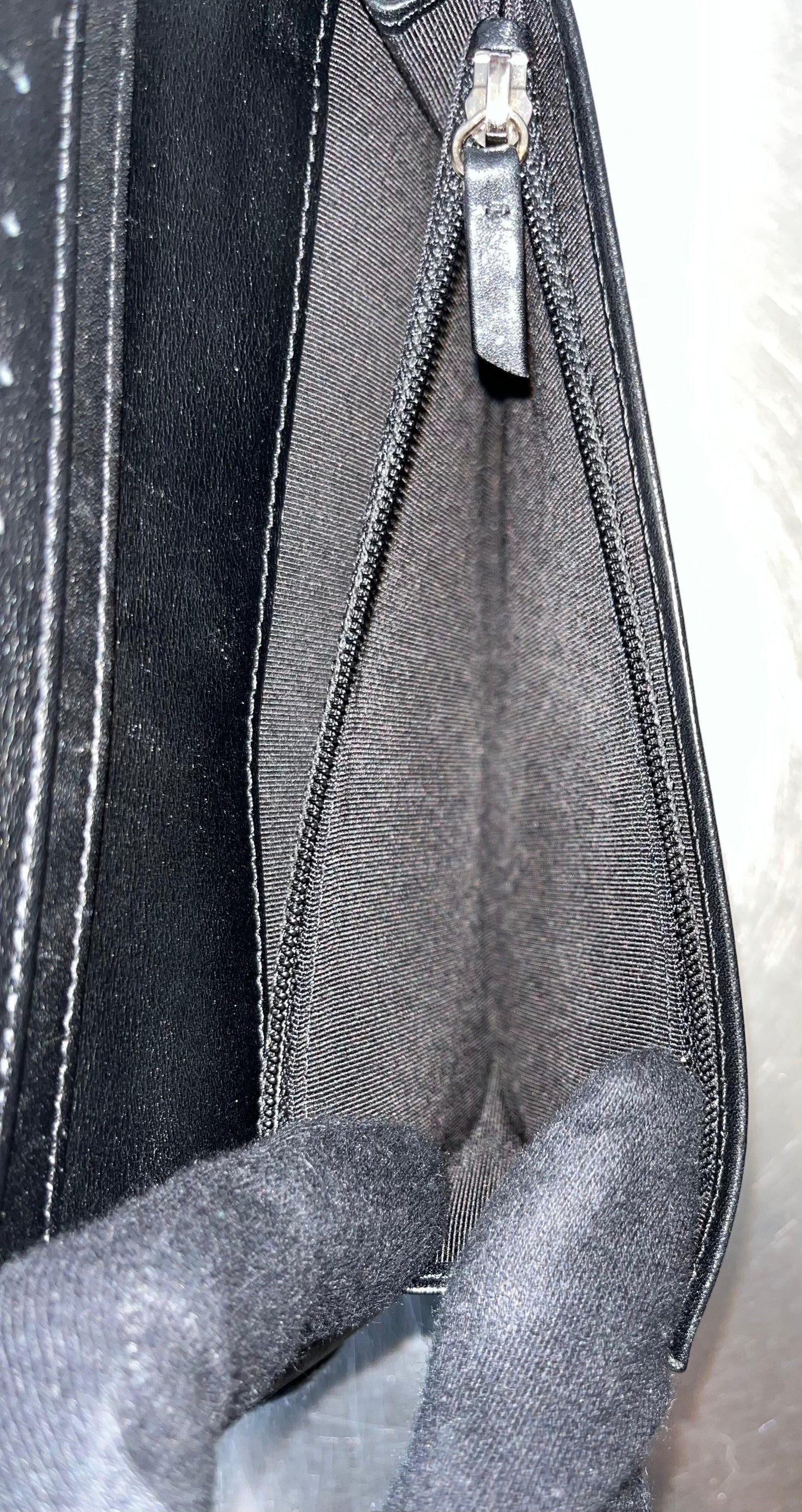 Chanel Matelasse Lackleder CC Geldbörse