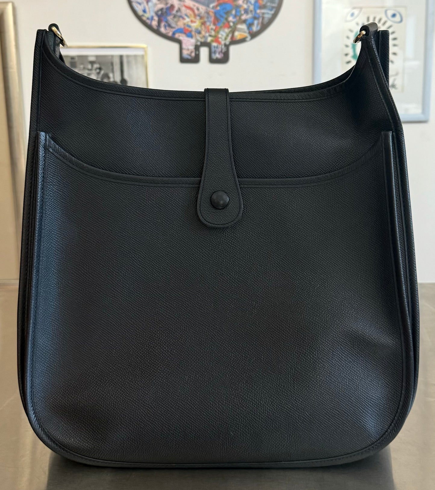 Hermès Evelyne II GM Epsom
