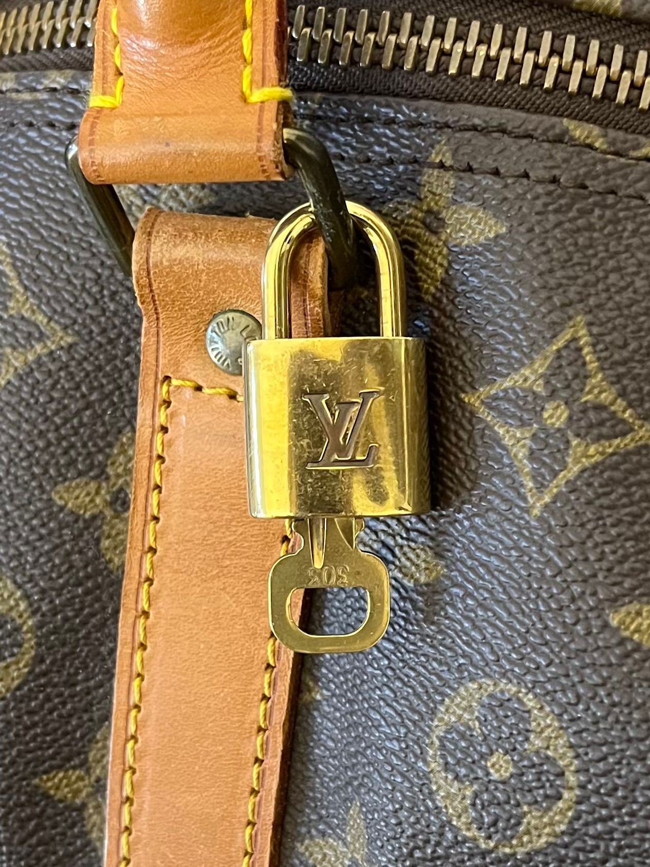 Louis Vuitton Keepall 60 Bandouliere "Vintage"