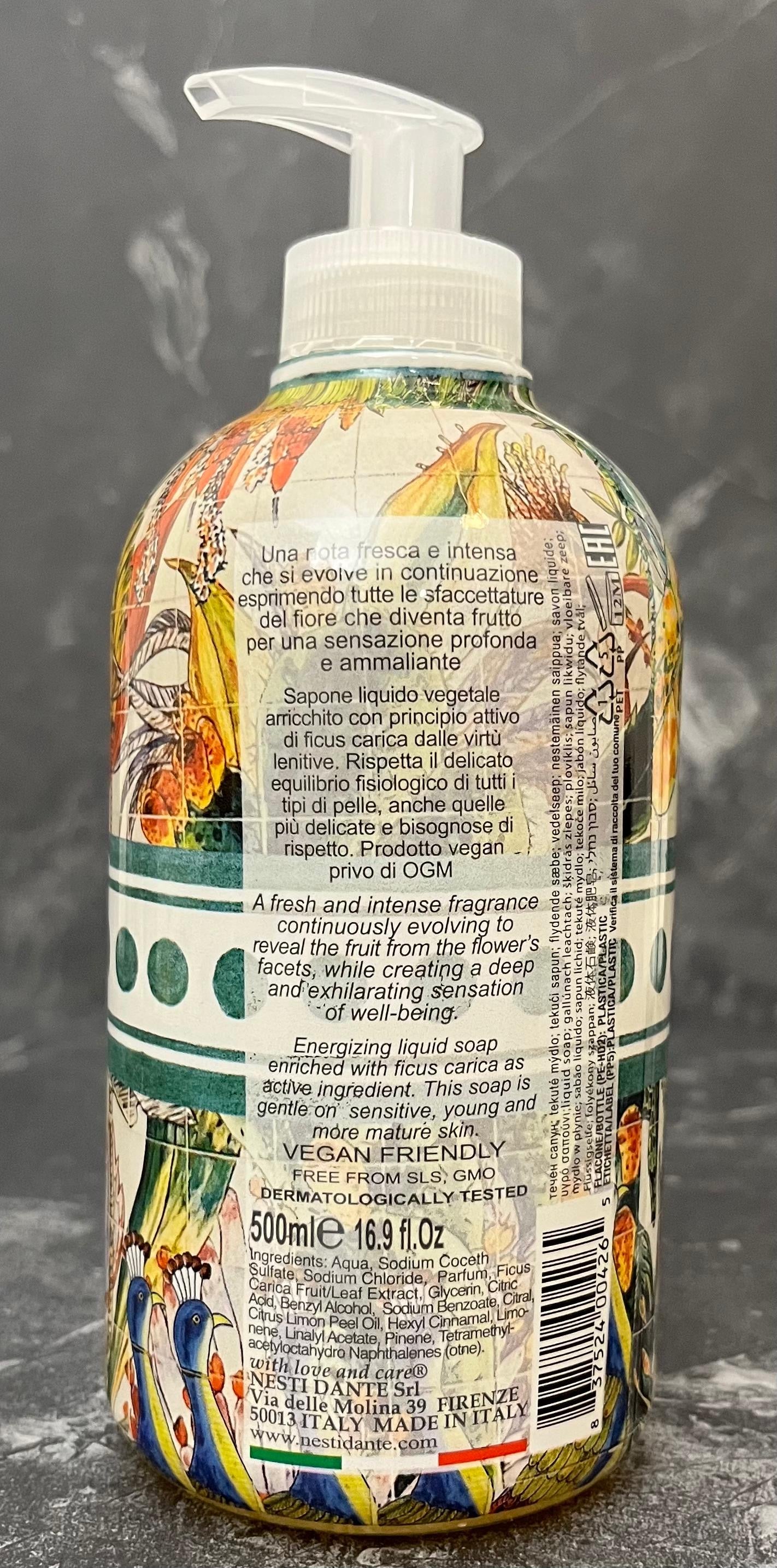 Nesti Dante - Villa Sole Fico D'India Di Taormina Flüssigseife 500ml