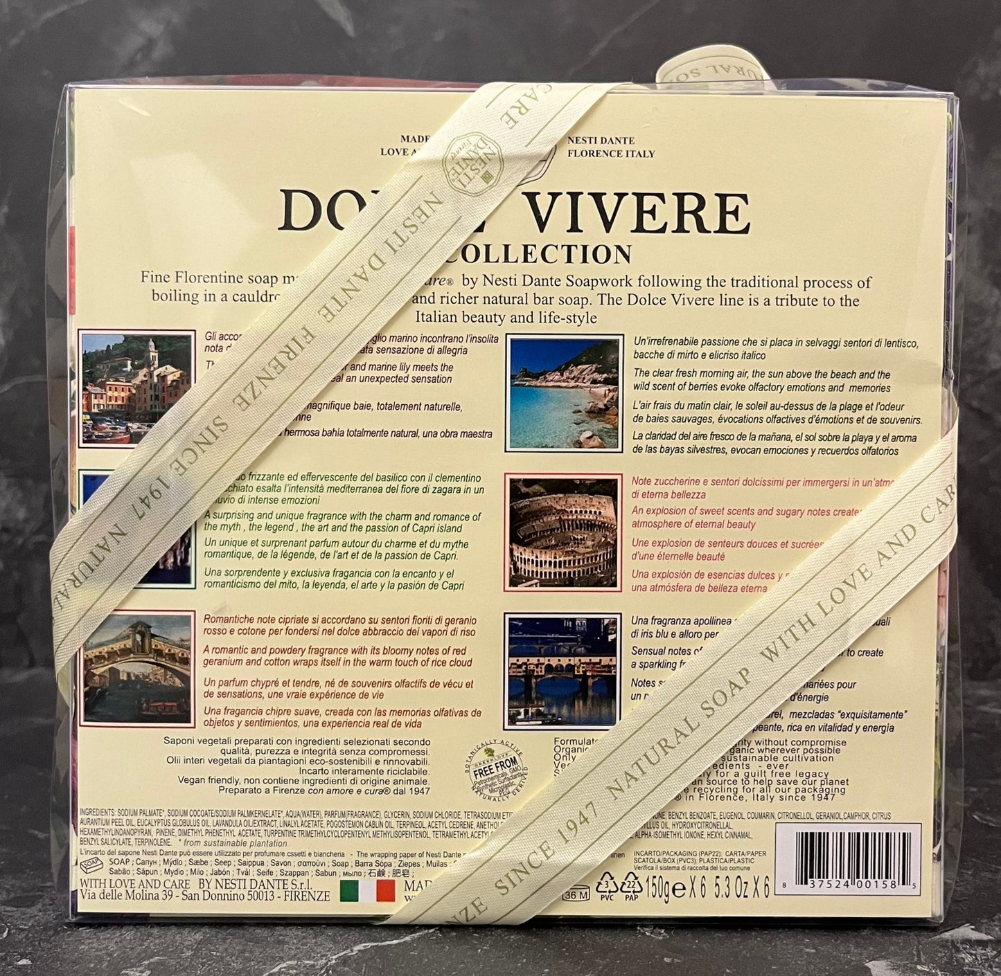 Nesti Dante DOLCE VIVERE Seifen-Pflege-Set