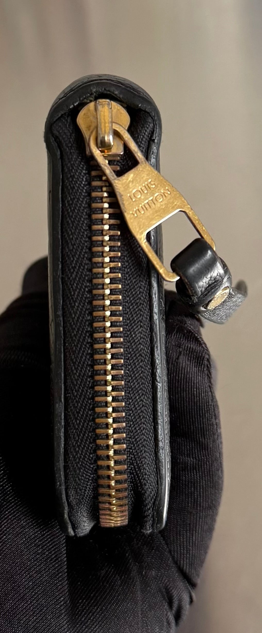 Louis Vuitton Zippy Monogram Empreinte Leder