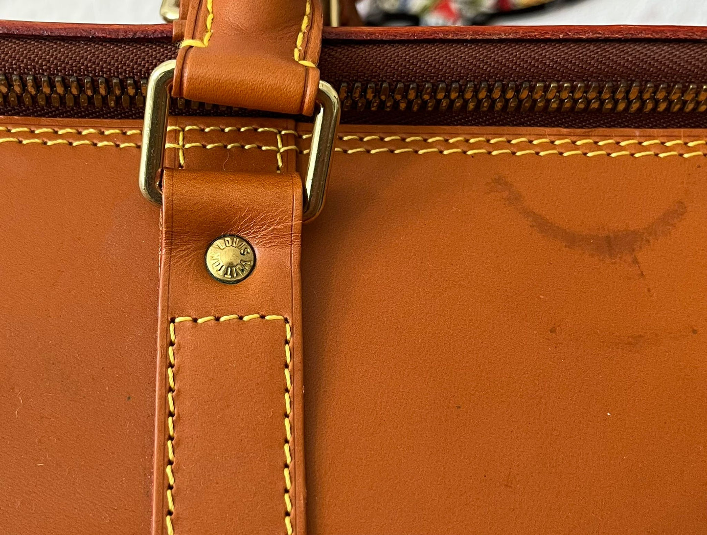 Louis Vuitton Keepall 65 Special Order Nomad Leder