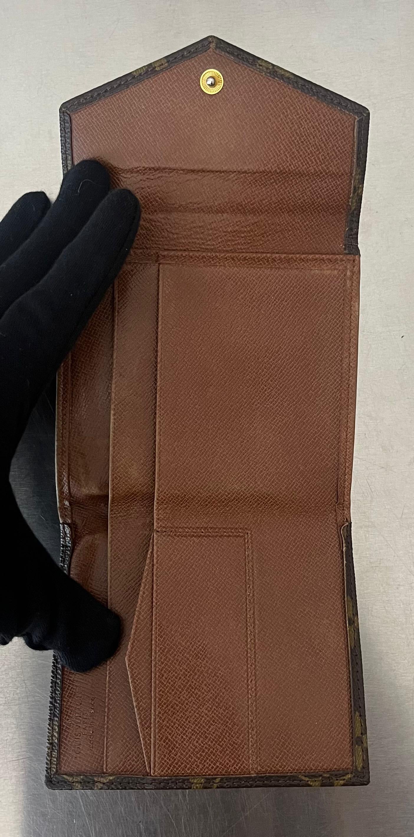 Louis Vuitton Double Bifold Monogramm Geldbörse