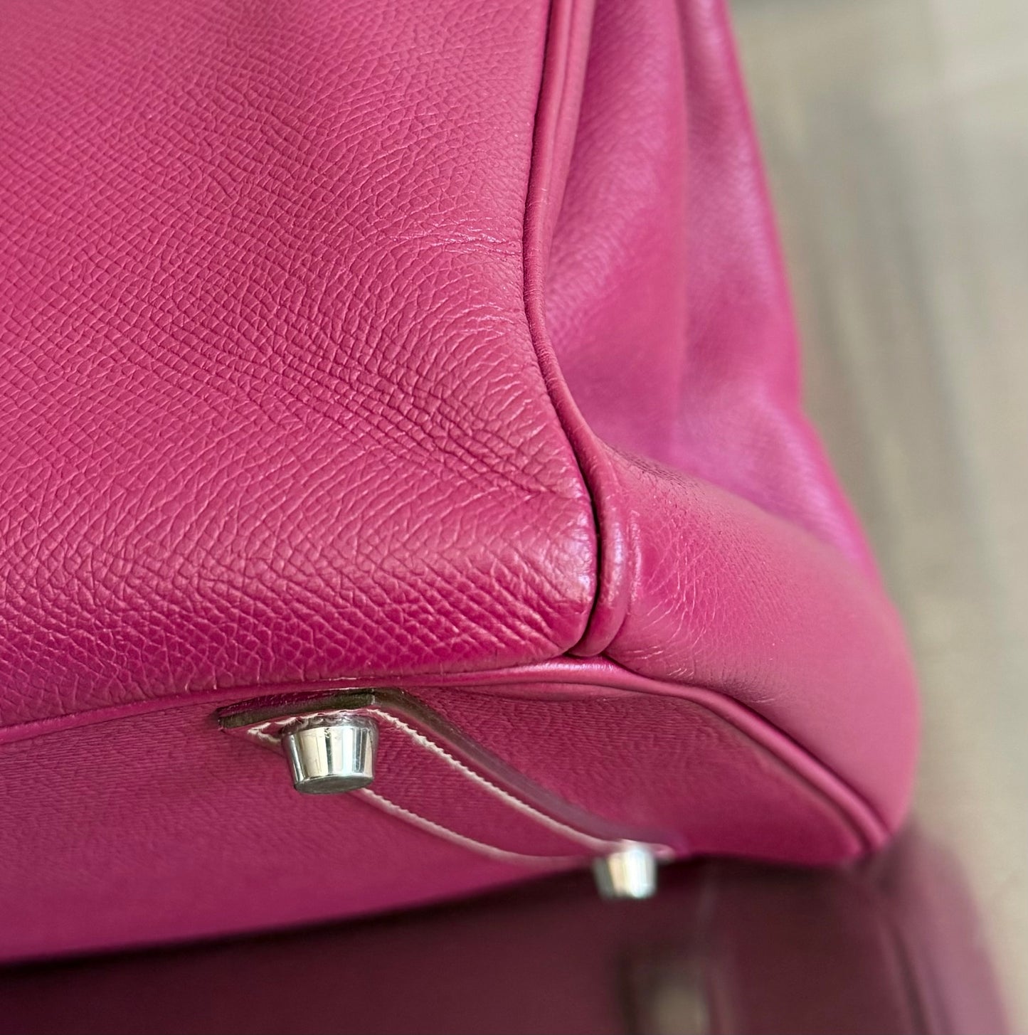 Hermès Birkin 35 Candy Collection Epsom Tosca / Rose Tyrien