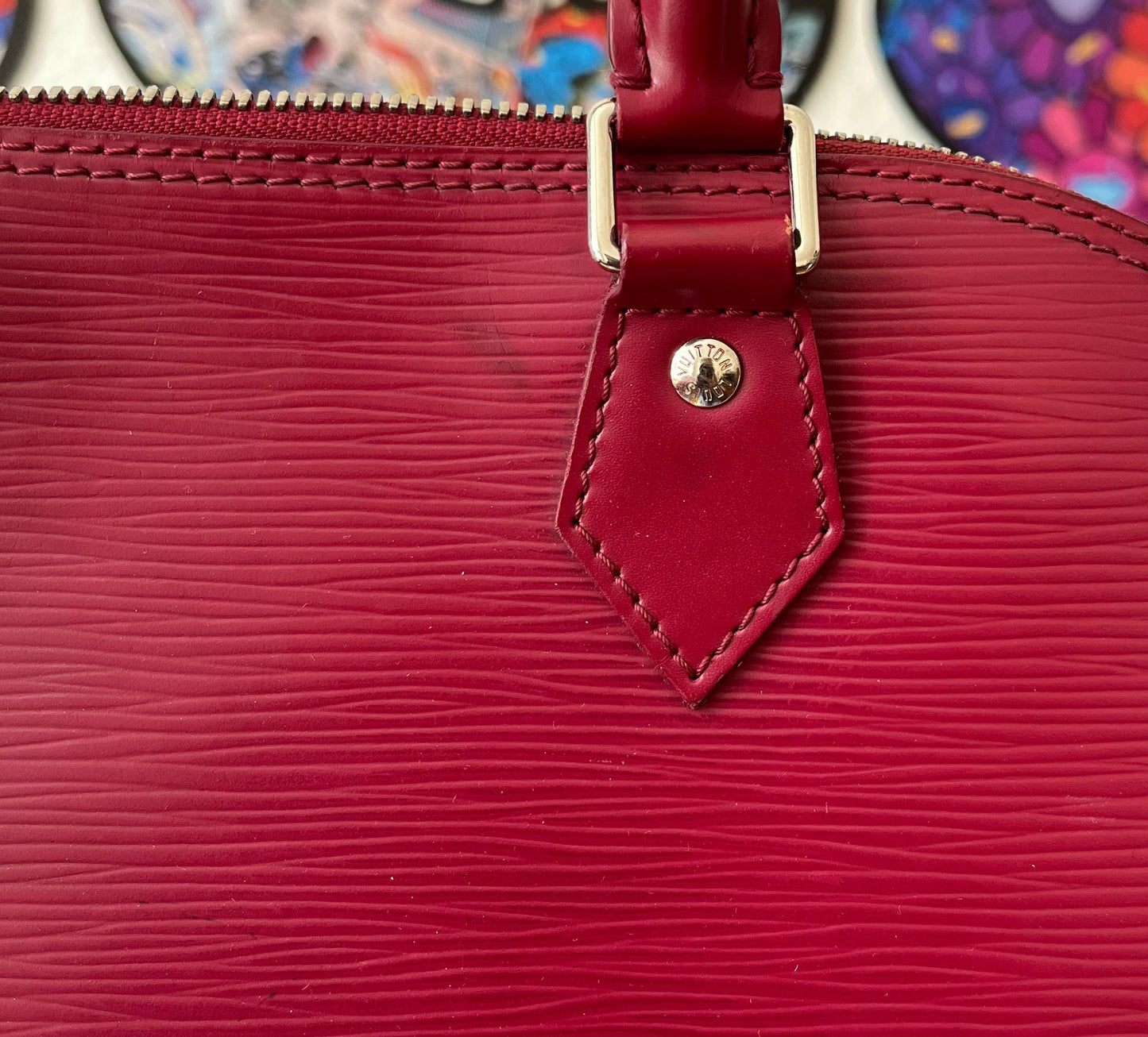 Louis Vuitton Alma PM Epi Fuchsia
