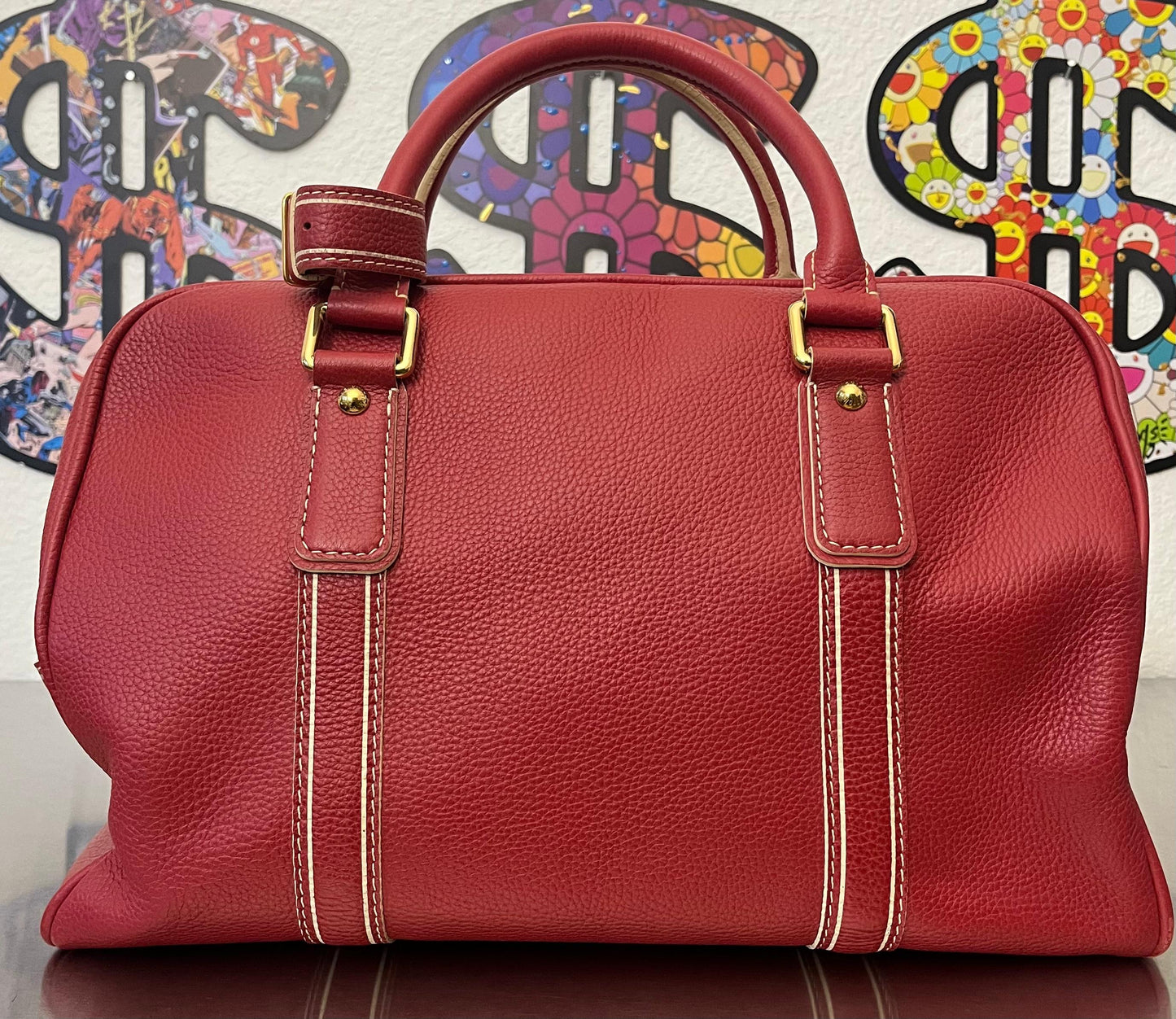 Louis Vuitton Carryall Limited Edition Tobago Leder