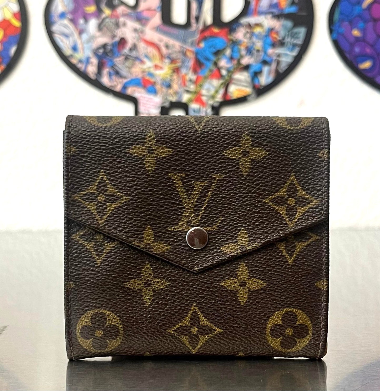 Louis Vuitton Double Bifold Monogramm Geldbörse