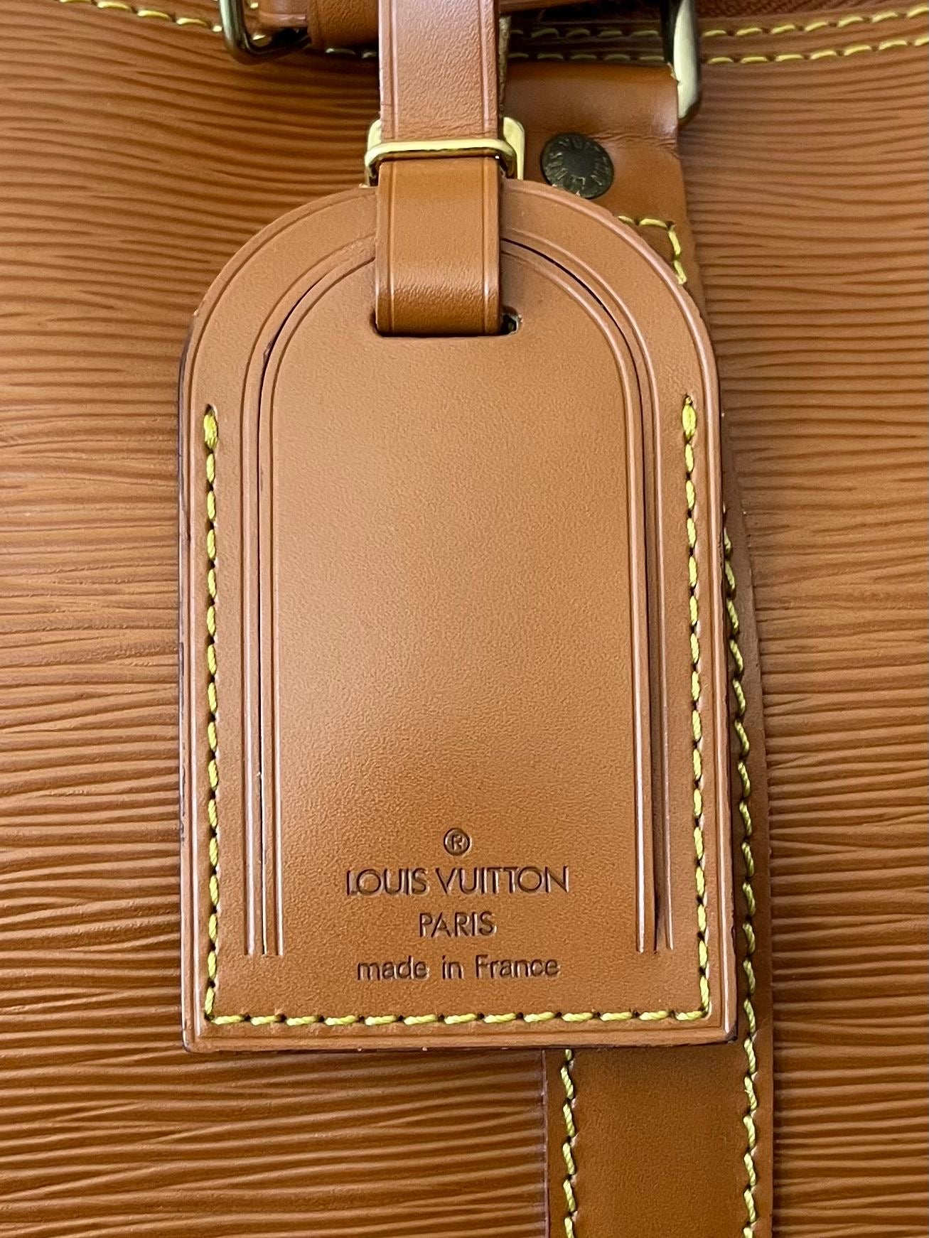 Louis Vuitton Keepall 55 Epi Leder
