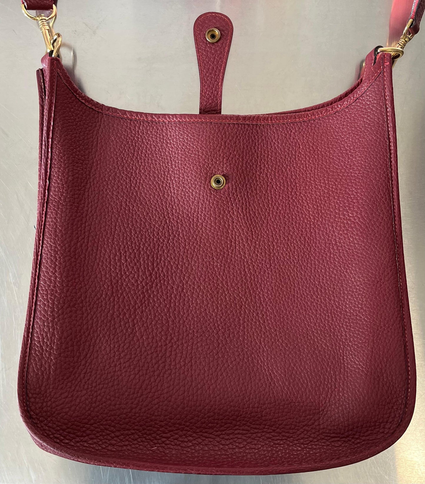 Hermès Evelyne I GM Crispe Fjord