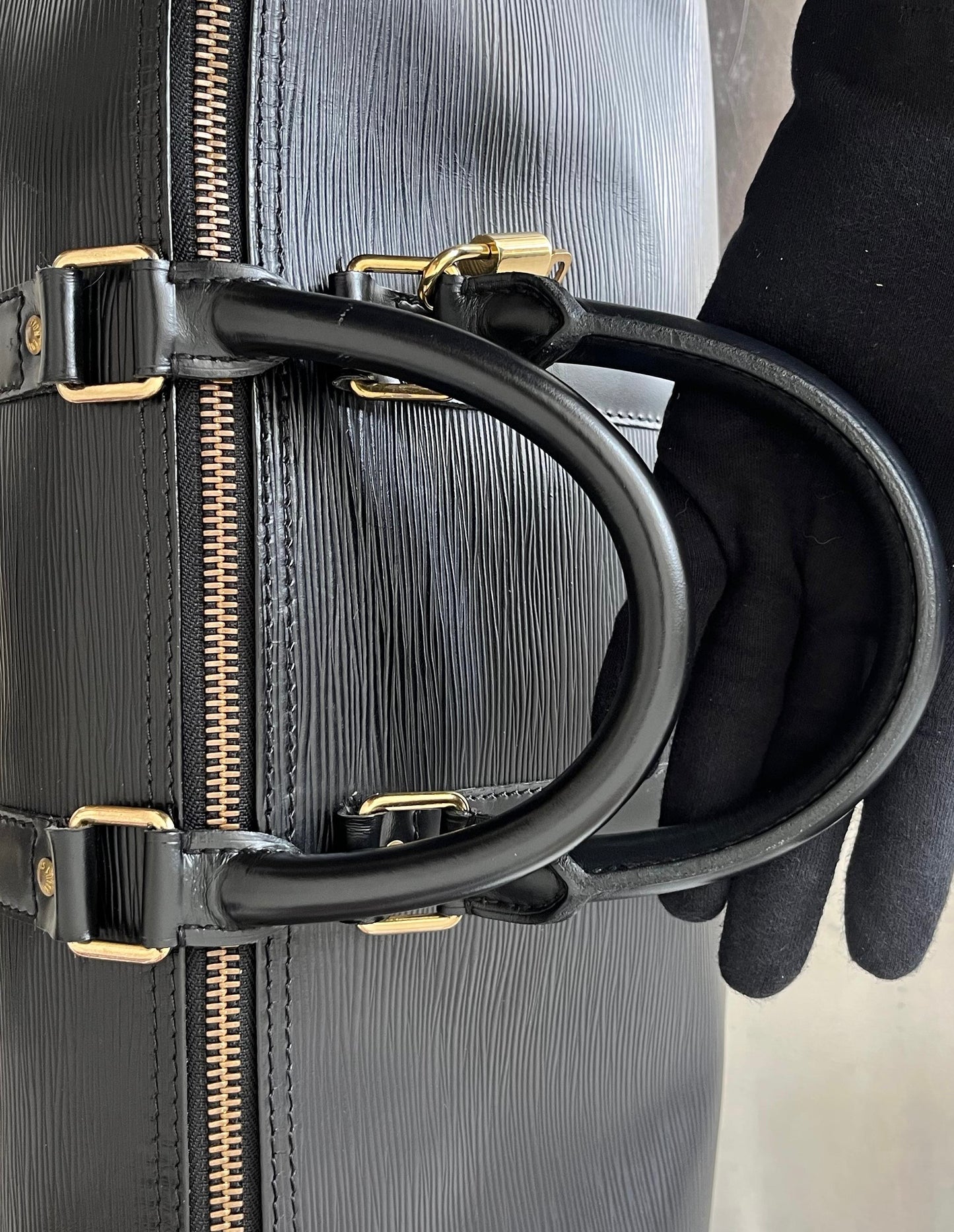 Louis Vuitton Keepall 45 Epi Leder