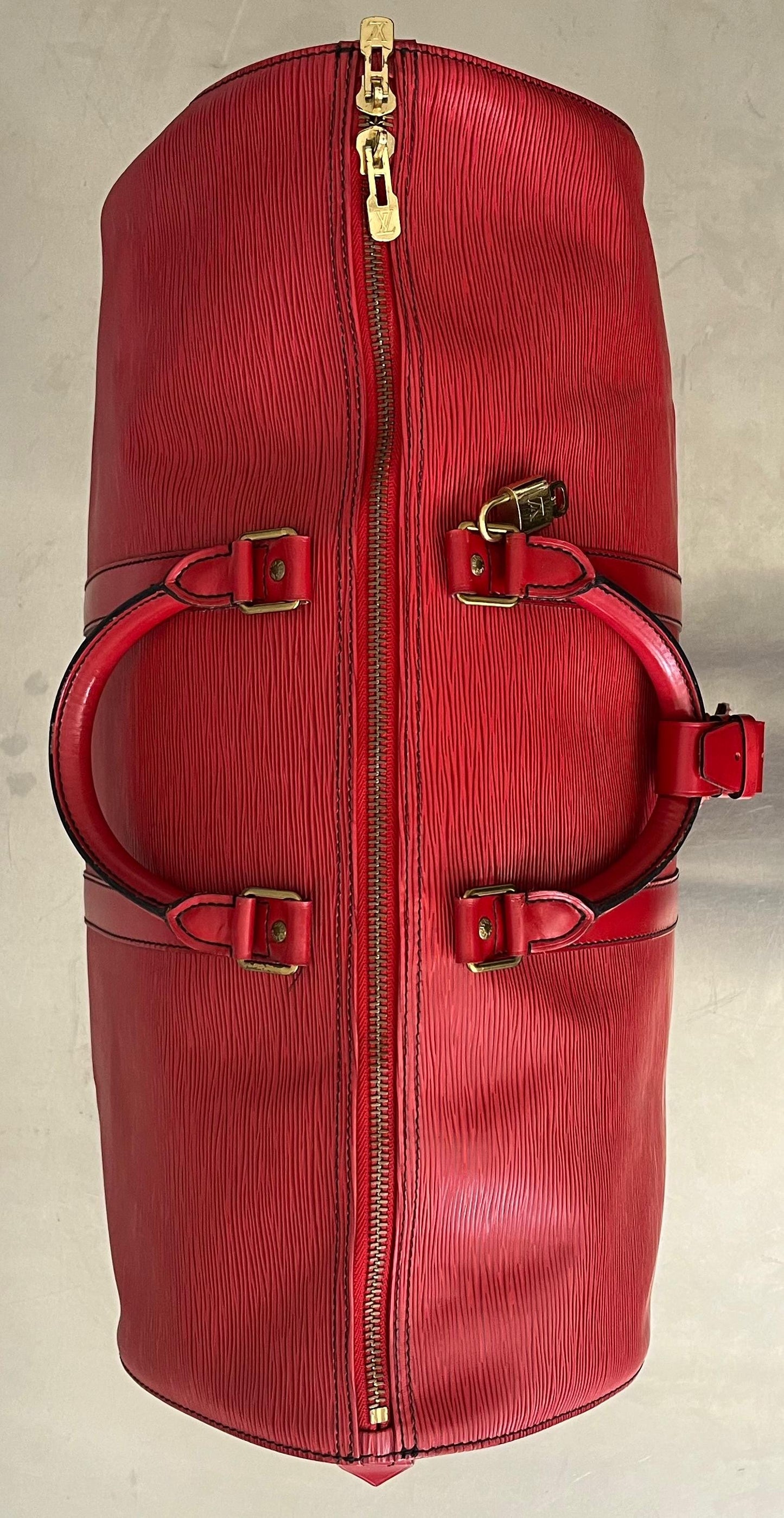 Louis Vuitton Keepall 50 Epi Leder