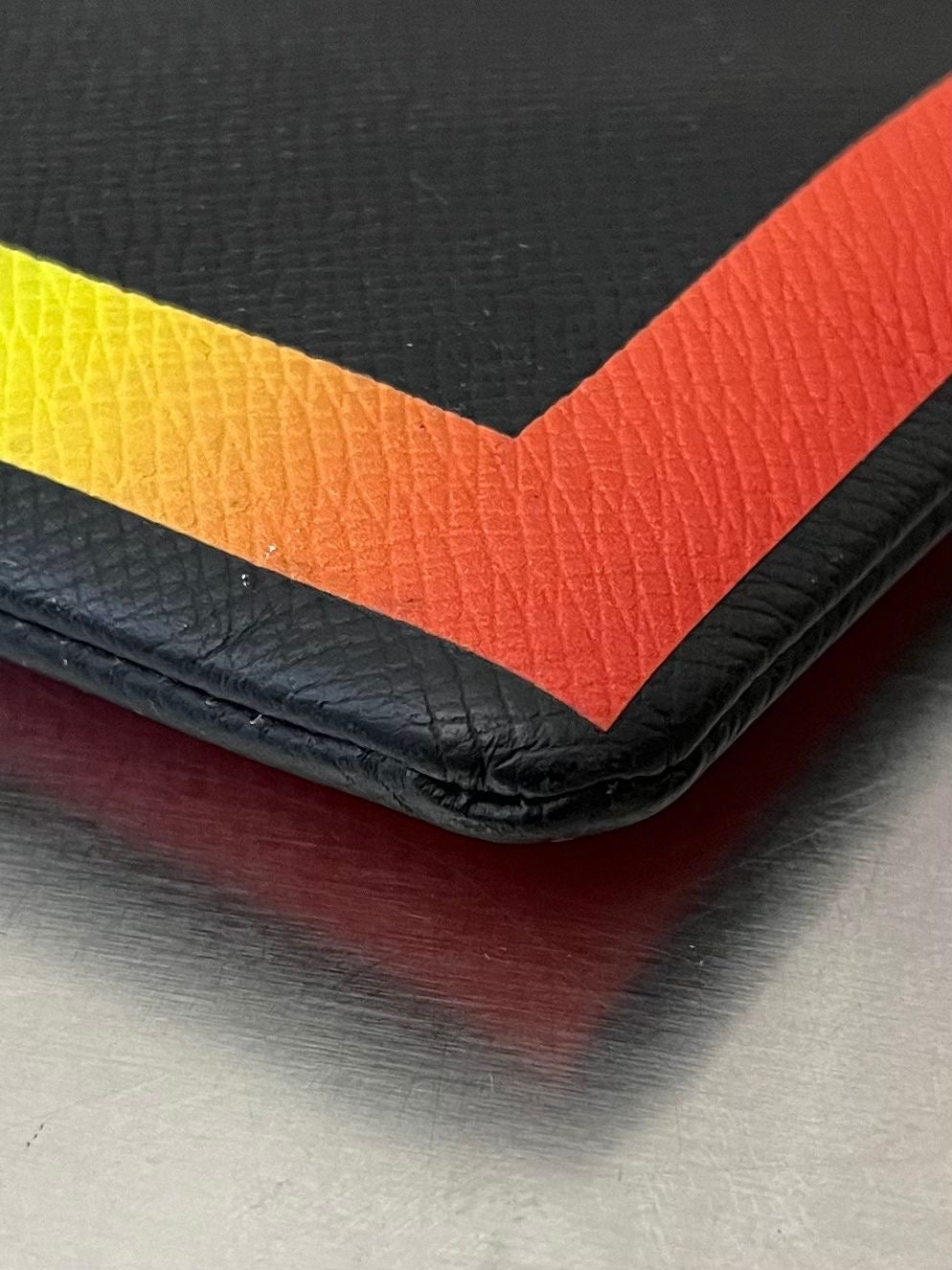 Louis Vuitton A4 Taiga Rainbow Pochette