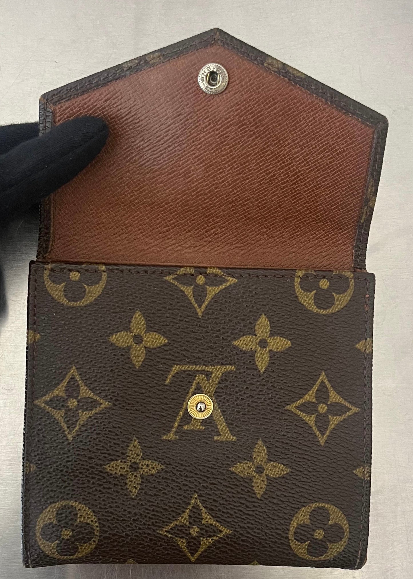 Louis Vuitton Double Bifold Monogramm Geldbörse