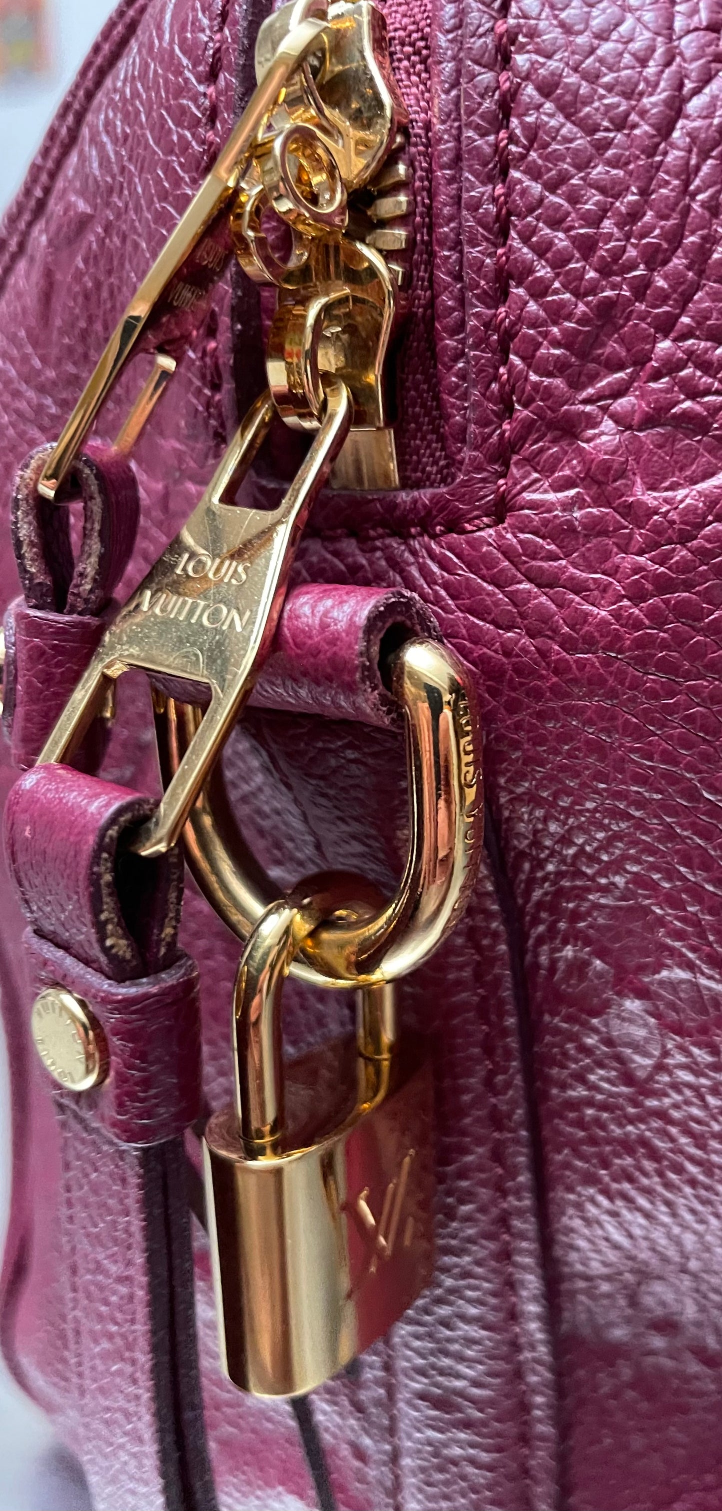 Louis Vuitton Speedy Bandouliere 25 Monogram Empreinte