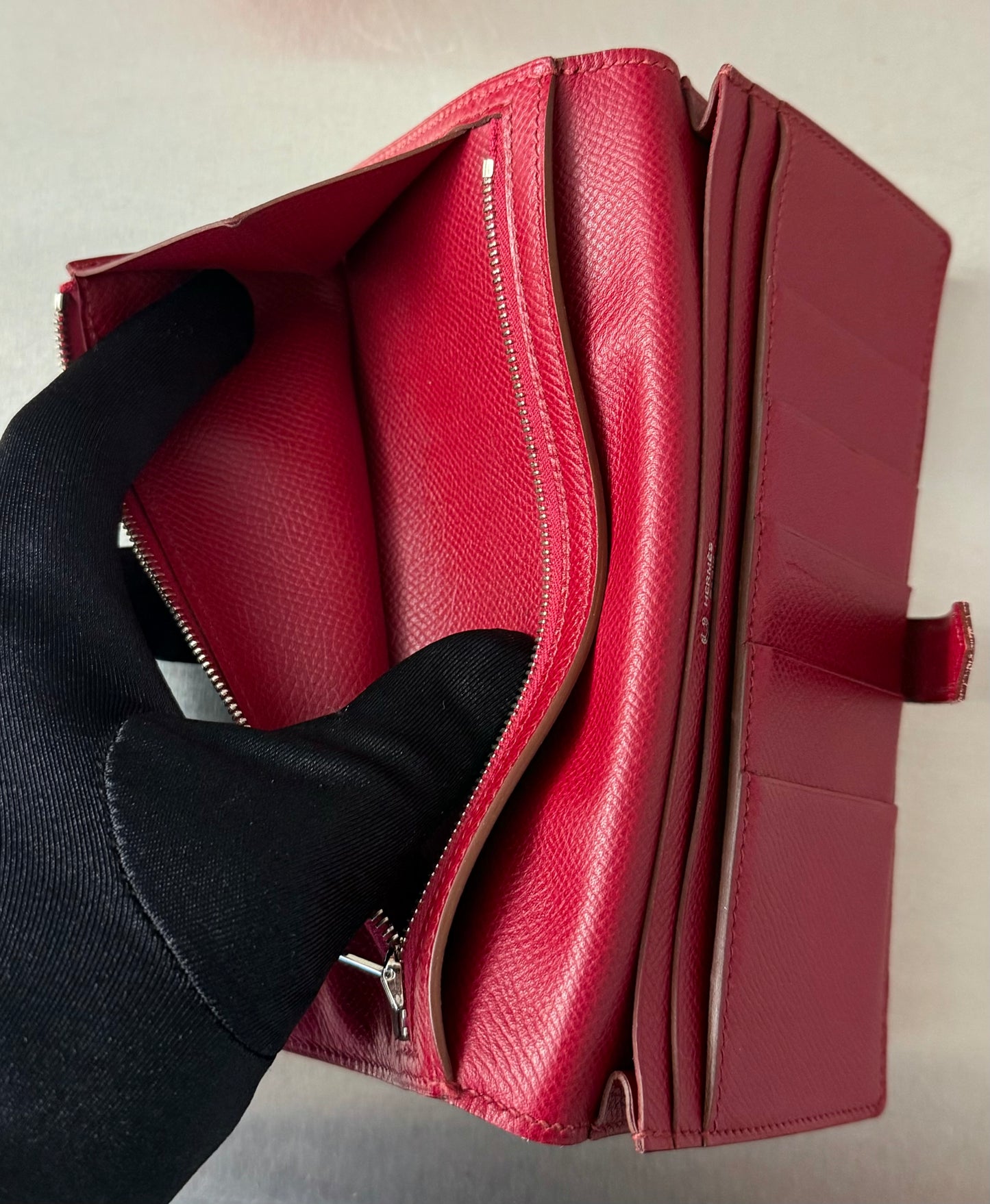 Hermès Geldbörse Béarn Soufflet Epsom Special Order