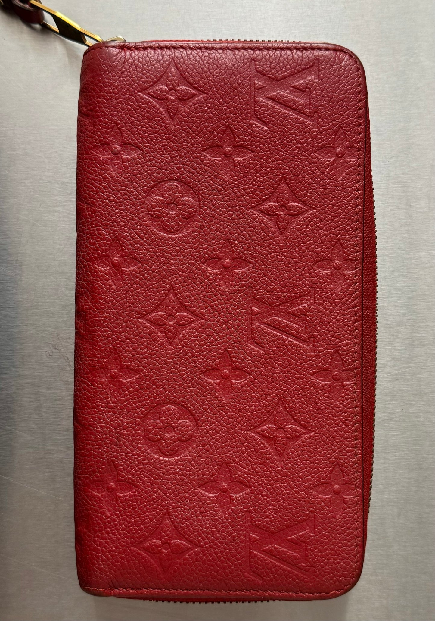 Louis Vuitton Zippy Monogram Empreinte Leder
