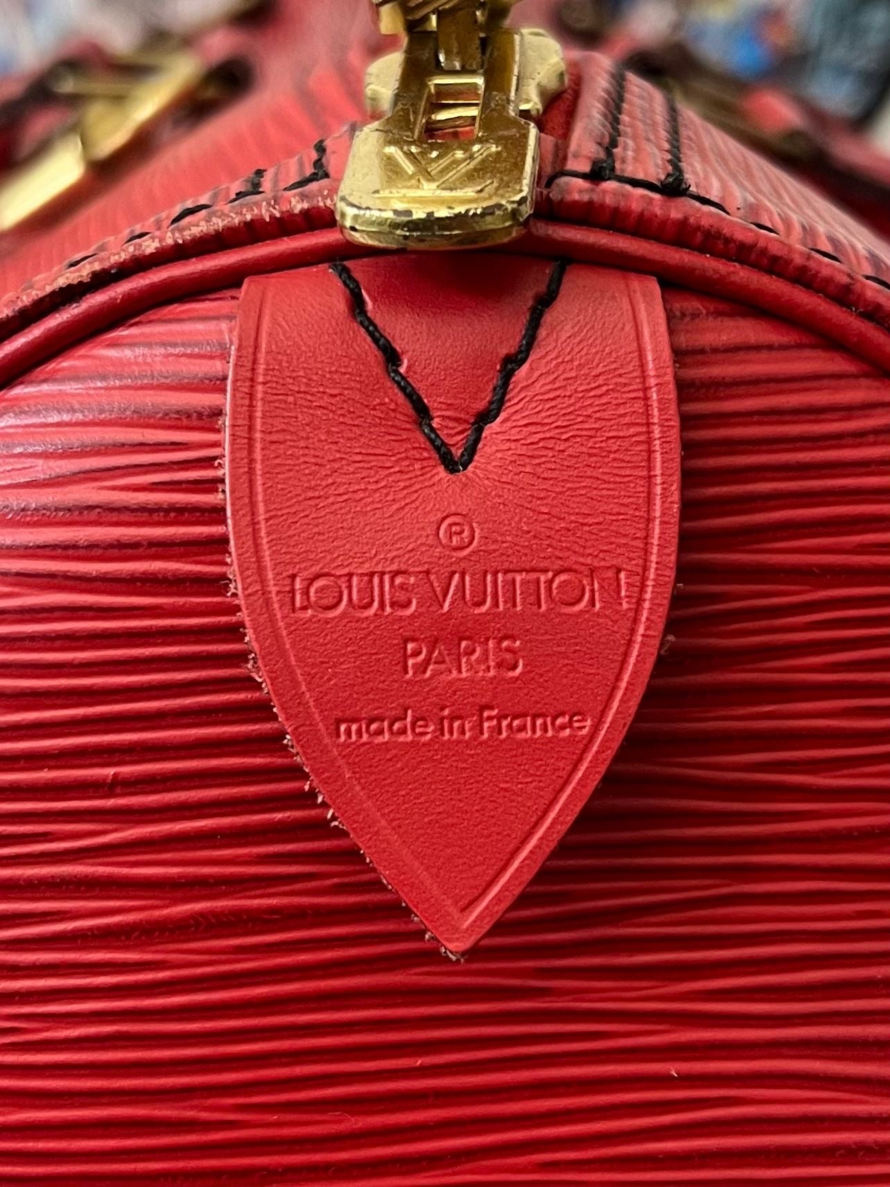 Louis Vuitton Keepall 50 Epi Leder