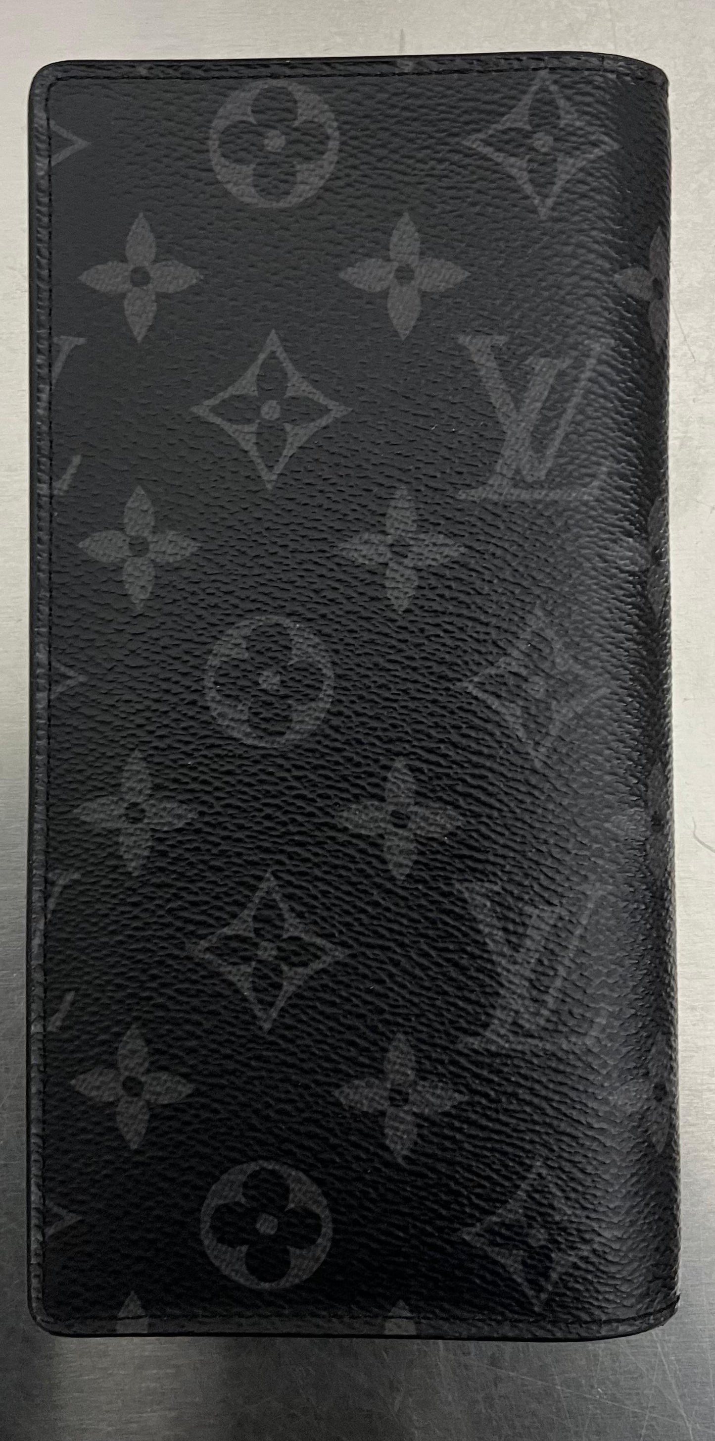 Louis Vuitton Brazza Monogram Eclipse