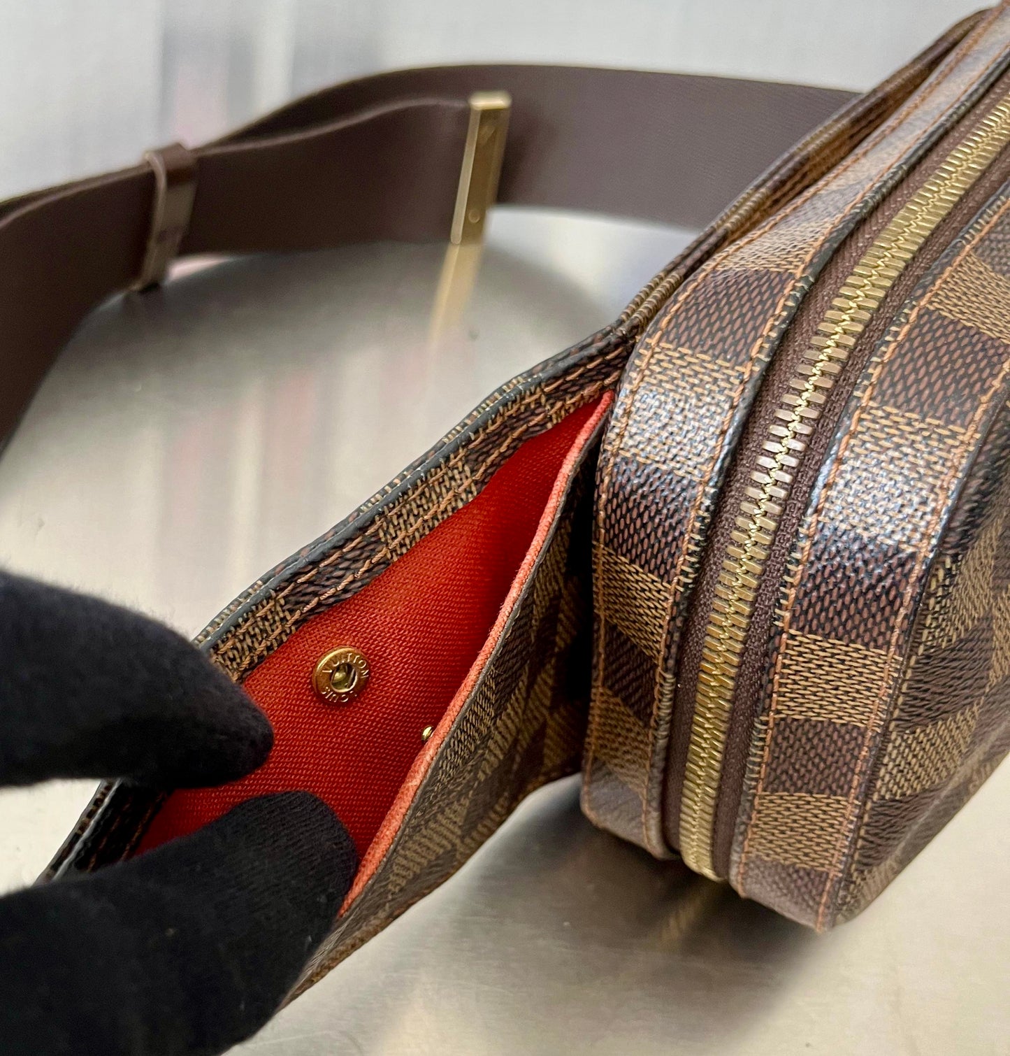 Louis Vuitton Geronimos Bum Bag Damier