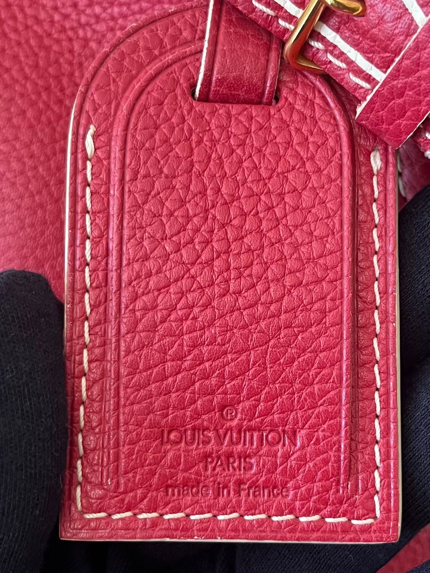 Louis Vuitton Carryall Limited Edition Tobago Leder
