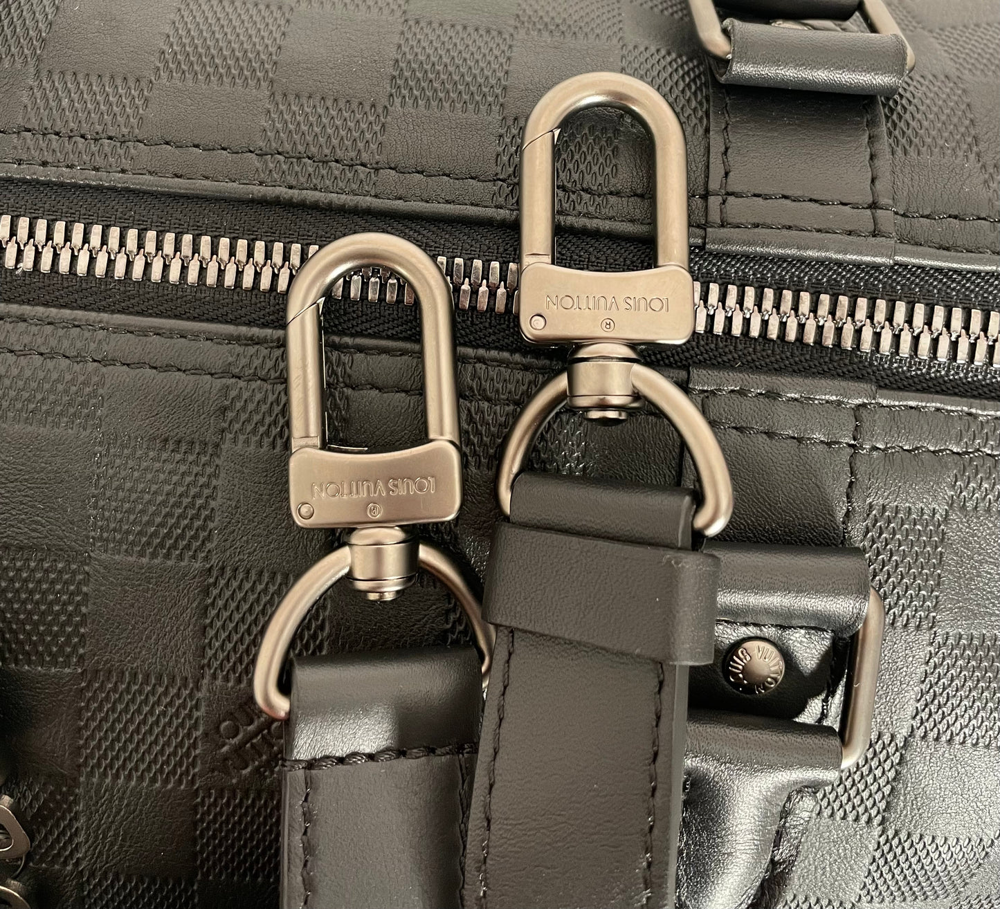 Louis Vuitton Keepall 55 Infini Damier Bandouliere Onyx