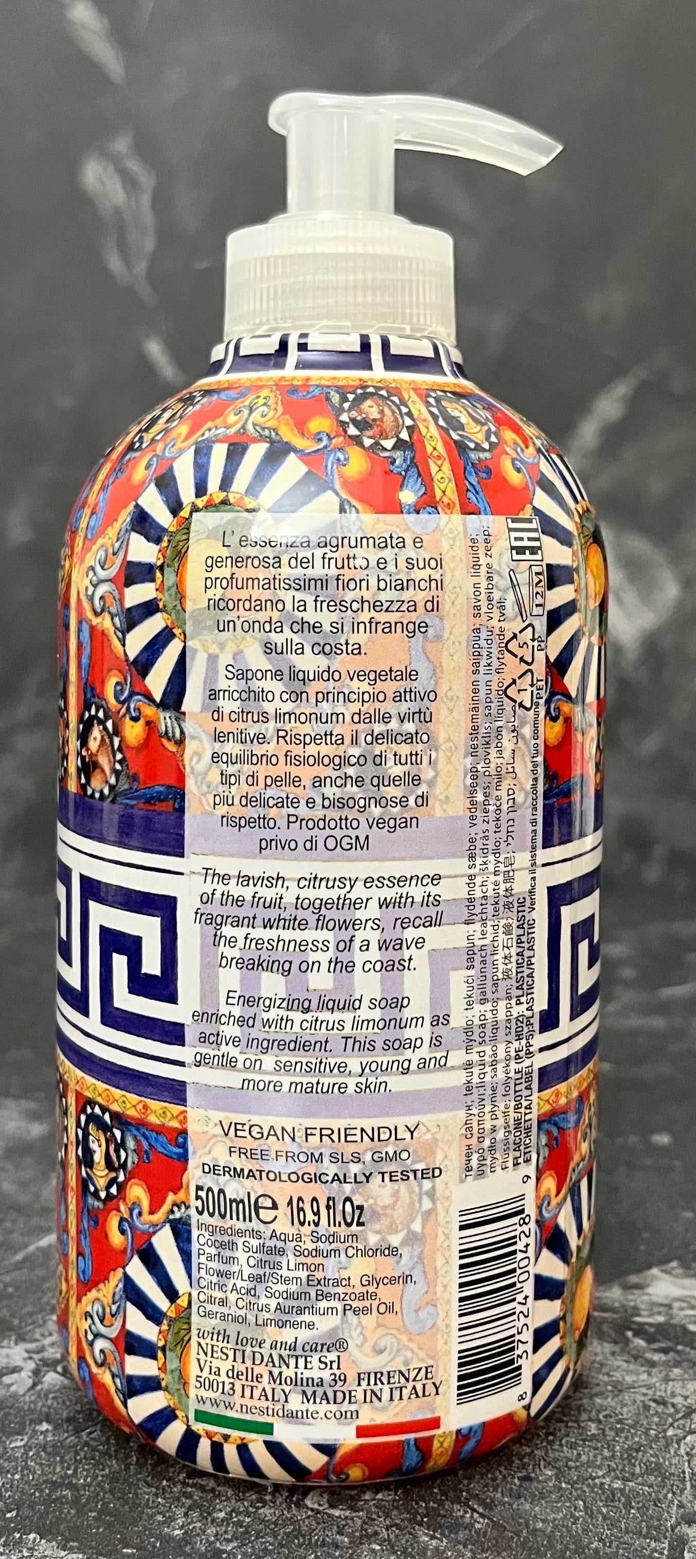 Nesti Dante - Villa Sole Chinotto Di Amalfi Flüssigseife 500ml