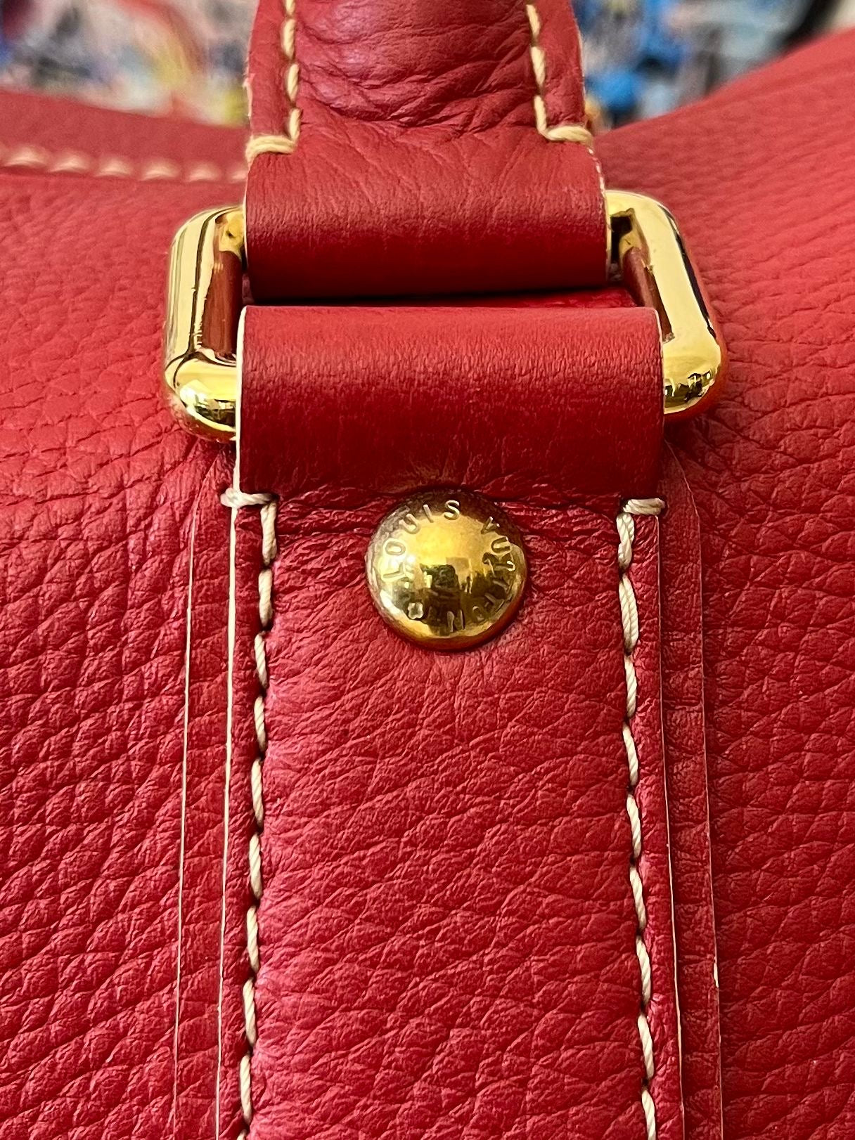 Louis Vuitton Carryall Limited Edition Tobago Leder