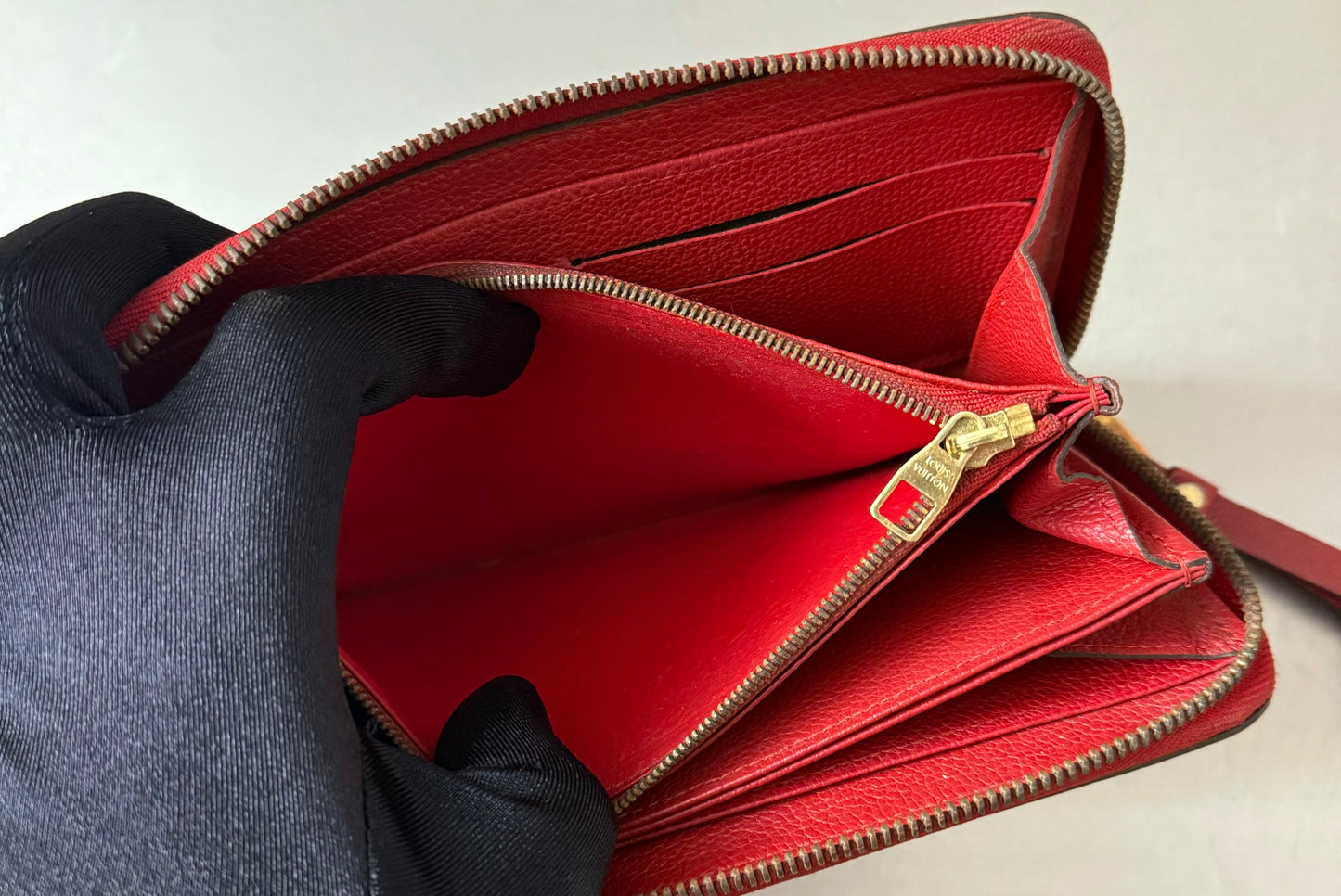 Louis Vuitton Zippy Monogram Empreinte Leder