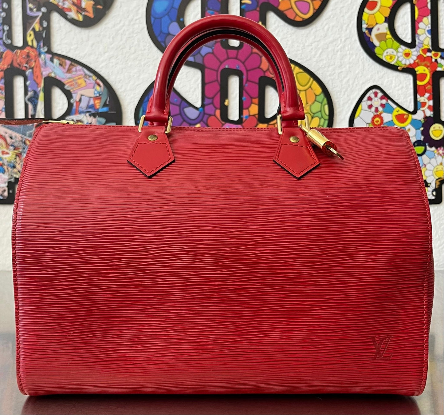 Louis Vuitton Speedy 30 Epi Leder