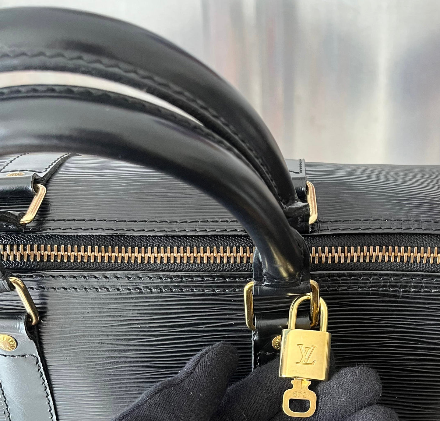 Louis Vuitton Keepall 45 Epi Leder