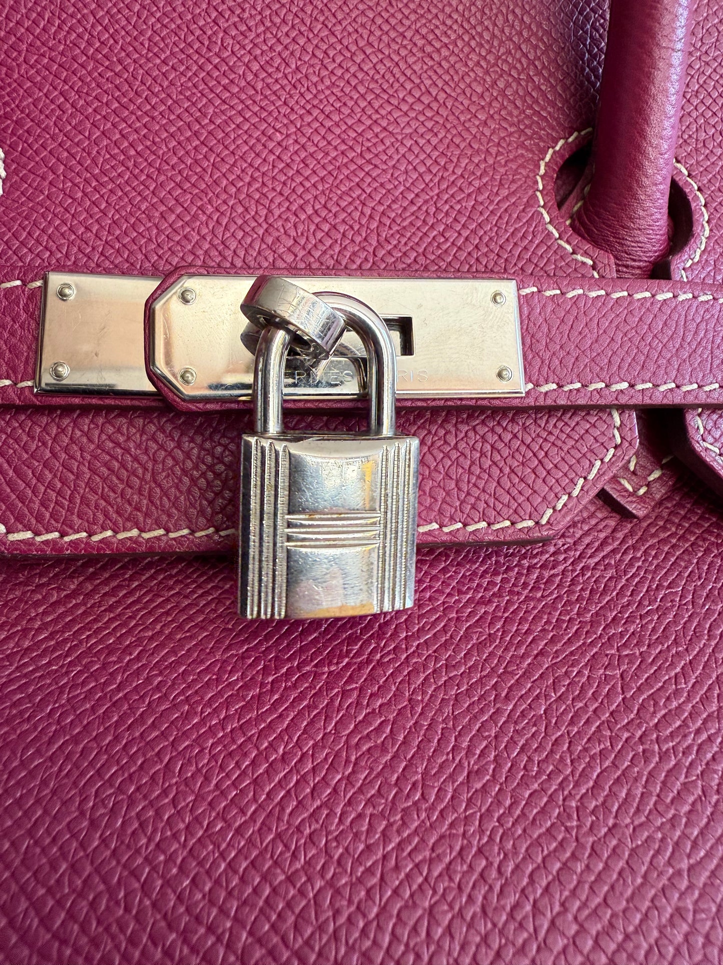 Hermès Birkin 35 Candy Collection Epsom Tosca / Rose Tyrien