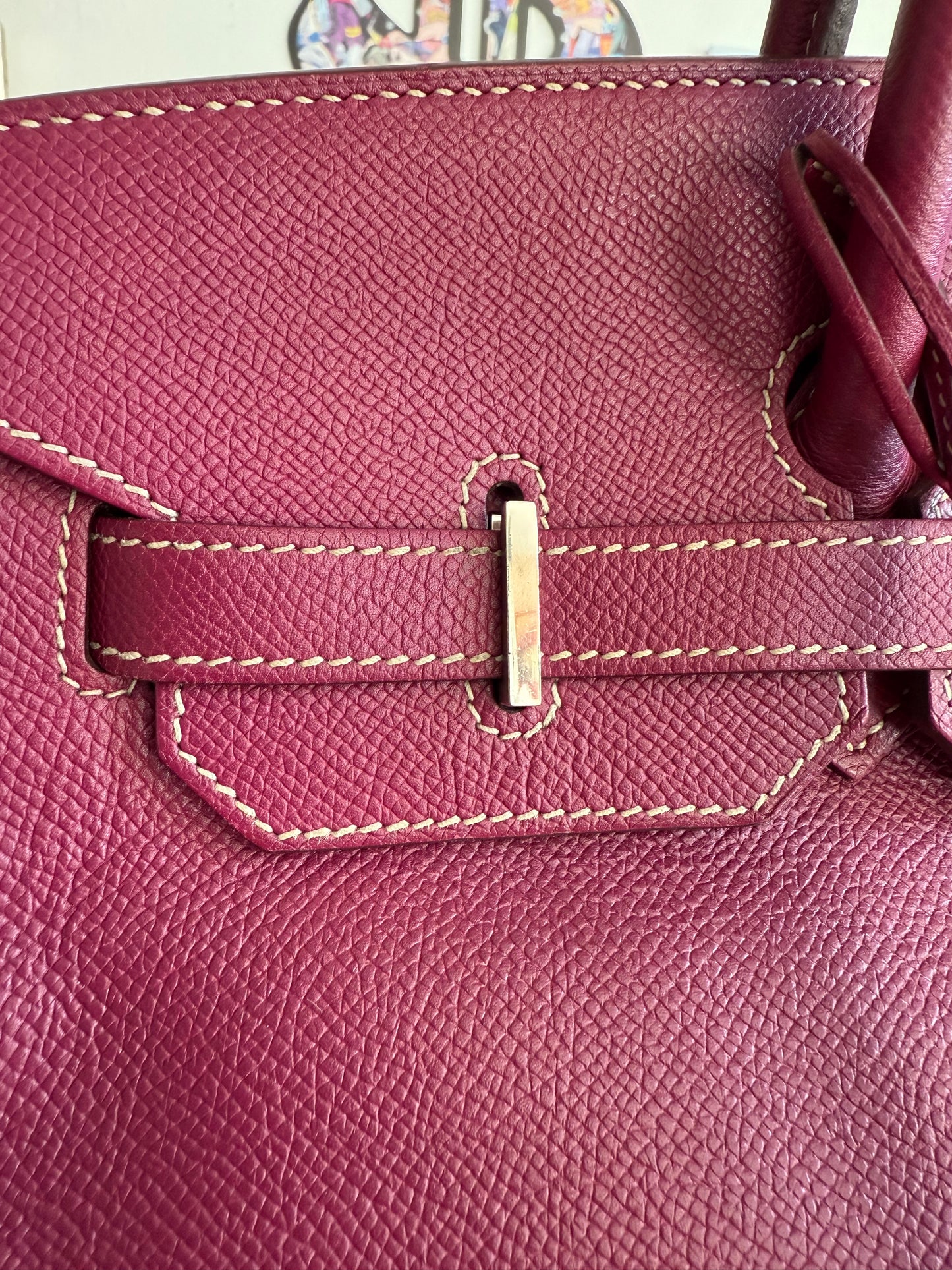 Hermès Birkin 35 Candy Collection Epsom Tosca / Rose Tyrien