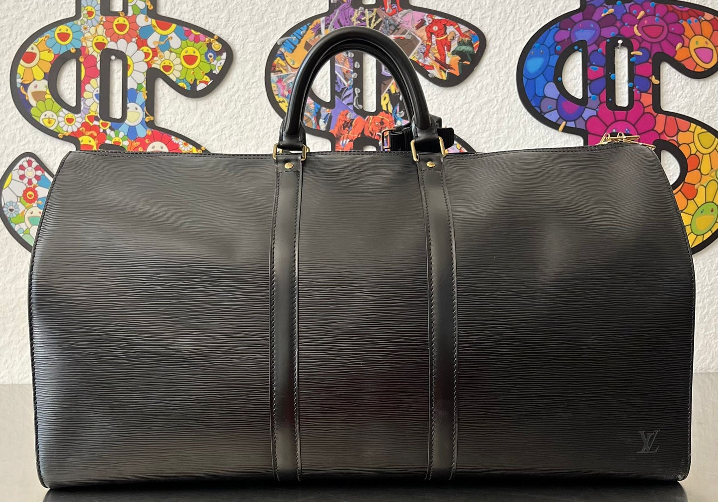 Louis Vuitton Keepall 55 Epi Leder