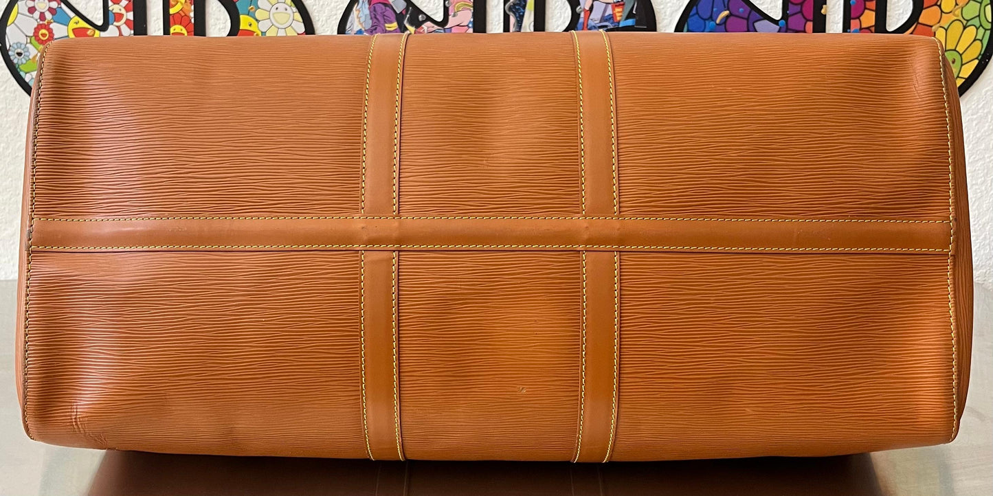 Louis Vuitton Keepall 55 Epi Leder