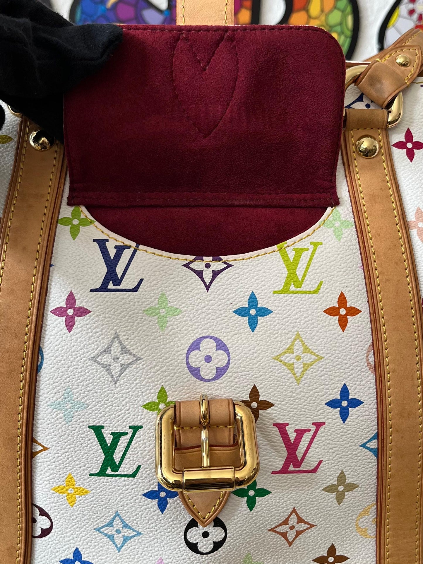 Louis Vuitton Aurelia Multicolor x Takashi Murakami