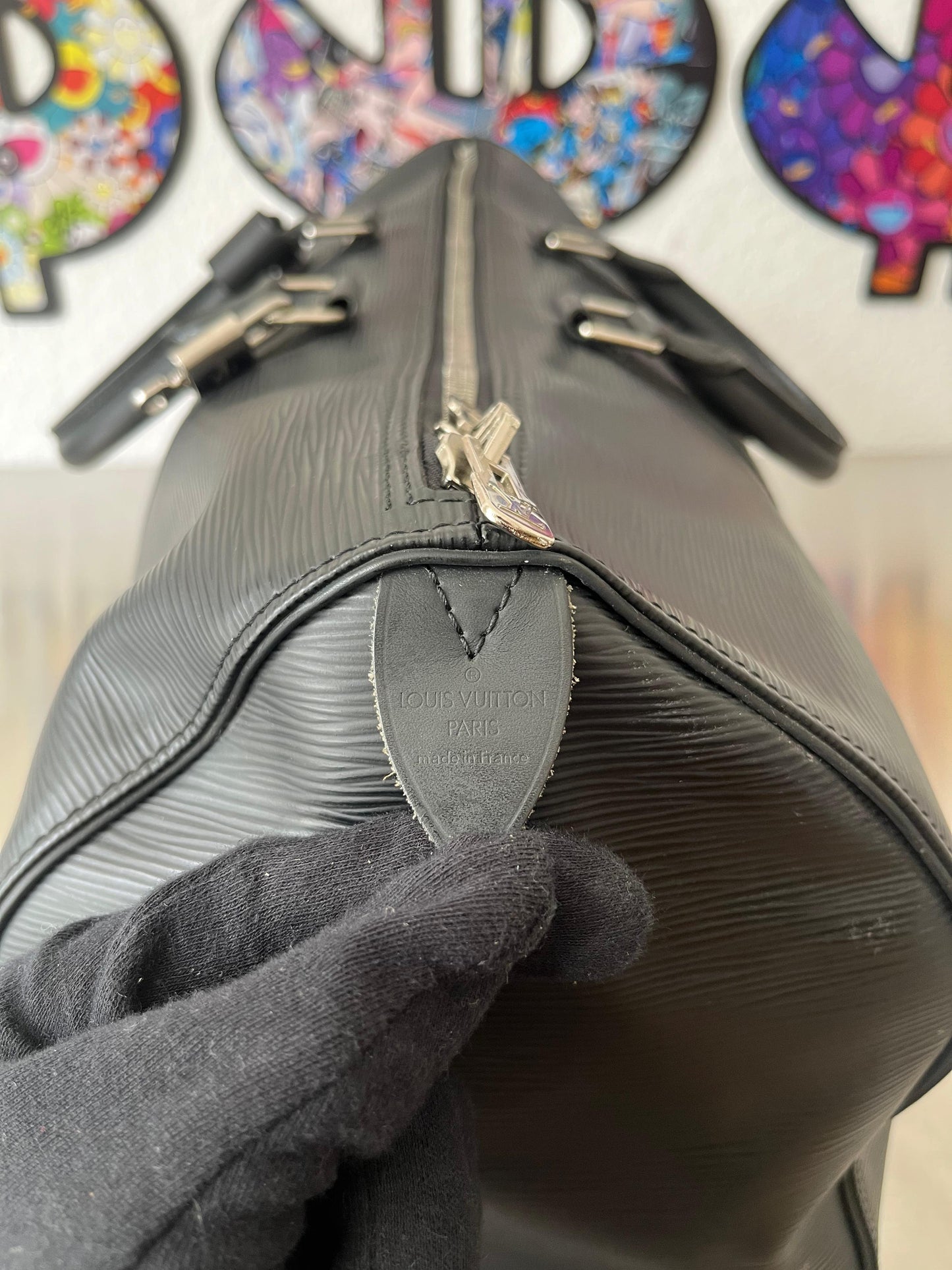 Louis Vuitton Keepall 45 Epi Leder