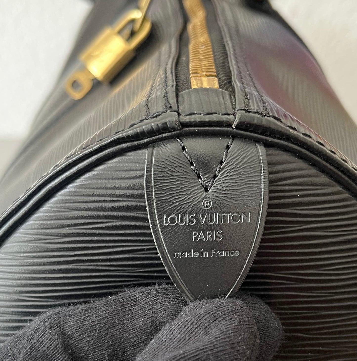 Louis Vuitton Keepall 45 Epi Leder