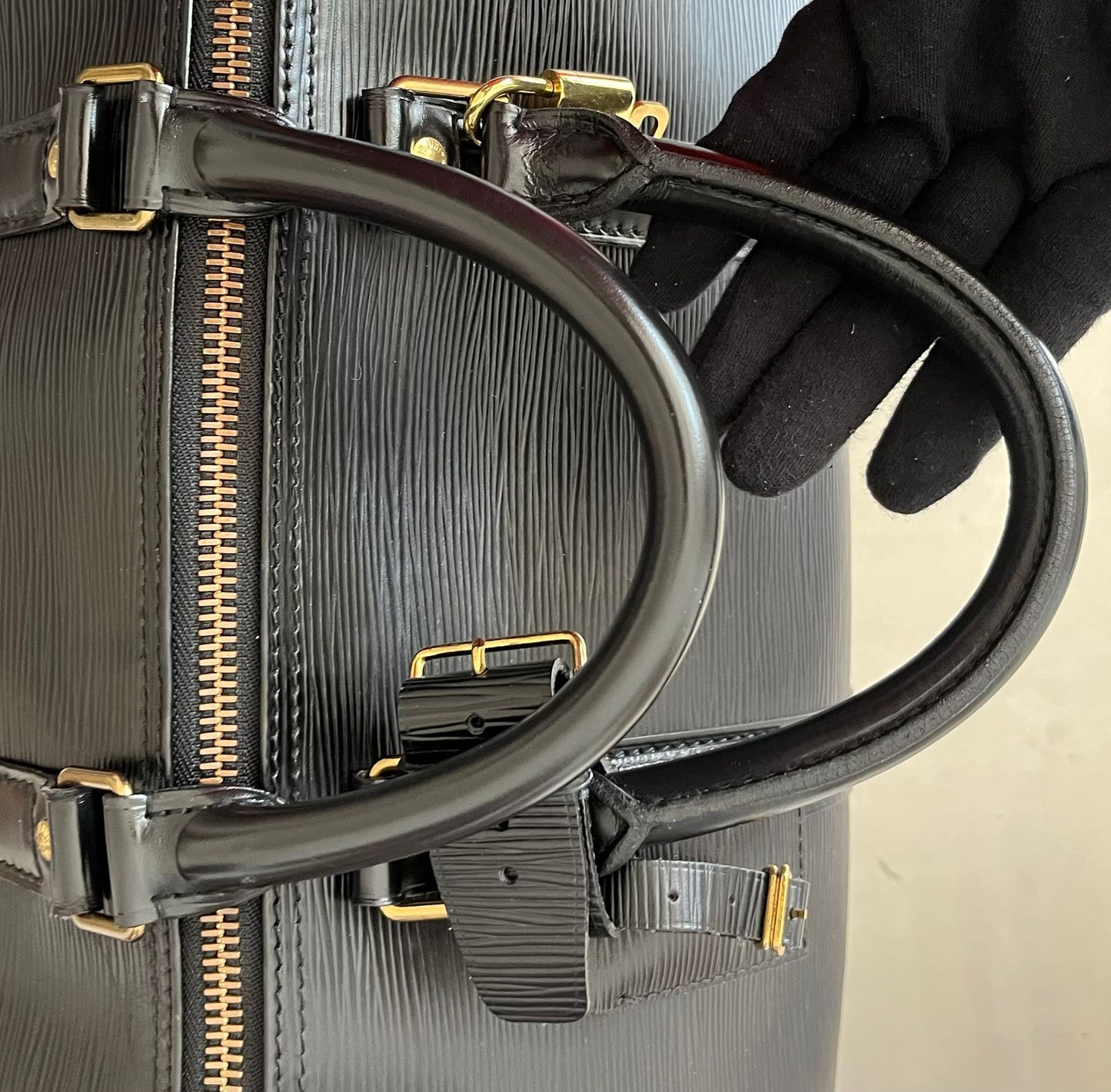 Louis Vuitton Keepall 55 Epi Leder