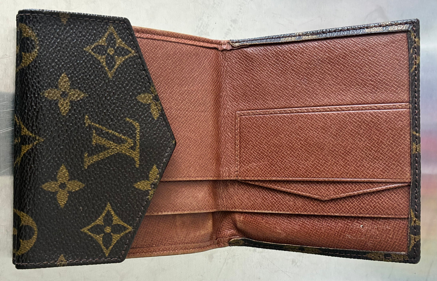 Louis Vuitton Double Bifold Monogramm Geldbörse