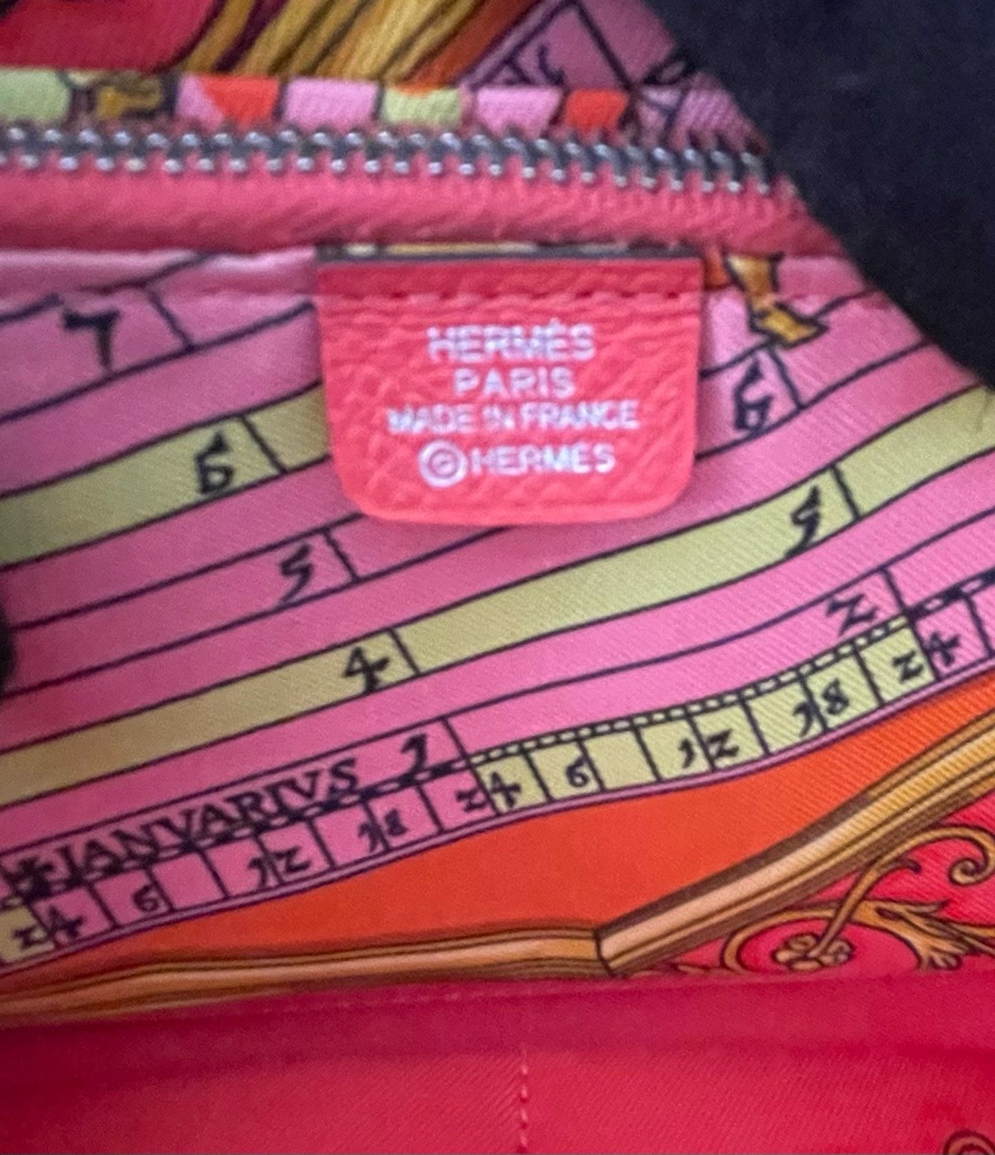 Hermès Geldbörse Silk'in