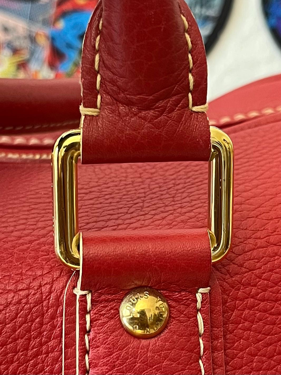 Louis Vuitton Carryall Limited Edition Tobago Leder