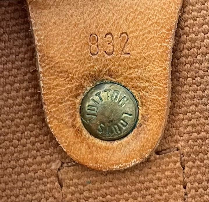 Louis Vuitton Keepall 55 Vintage 1983