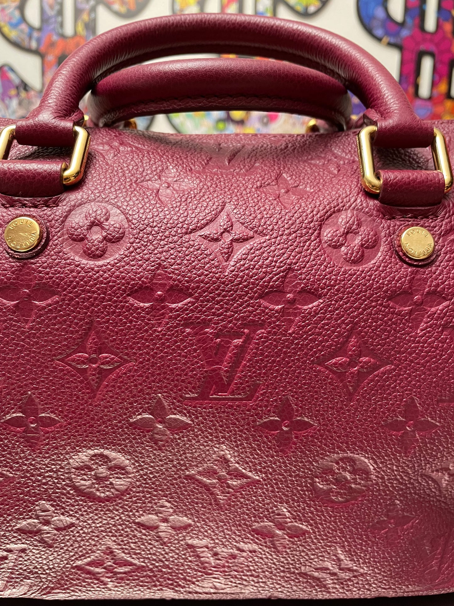 Louis Vuitton Speedy Bandouliere 25 Monogram Empreinte