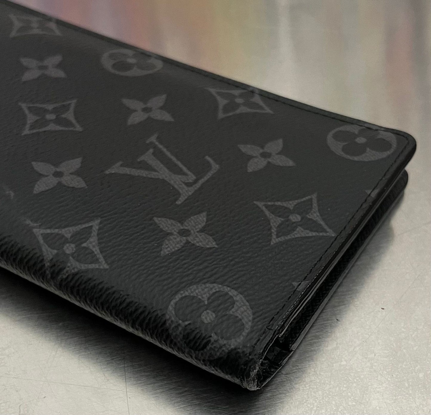 Louis Vuitton Brazza Monogram Eclipse