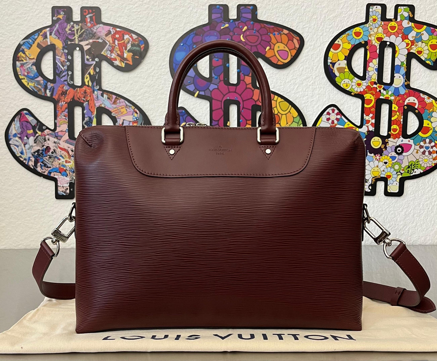 Louis Vuitton Porte Documents Jour Epi